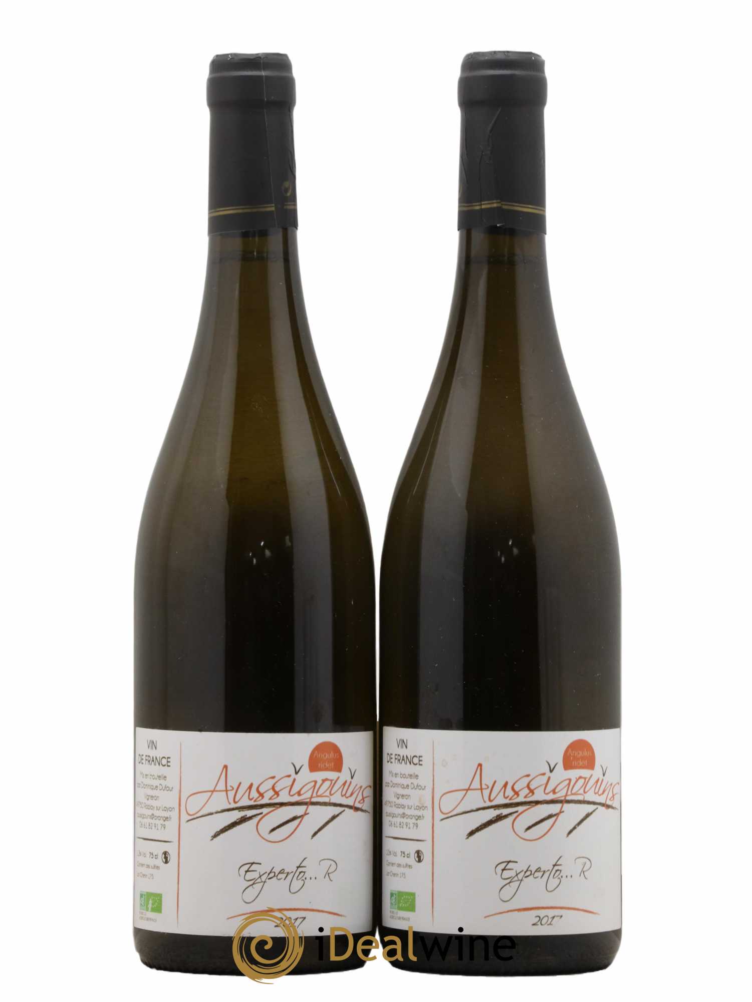 Vin de France Aussigouins Experto R 2017 - Lot de 2 bouteilles - 0