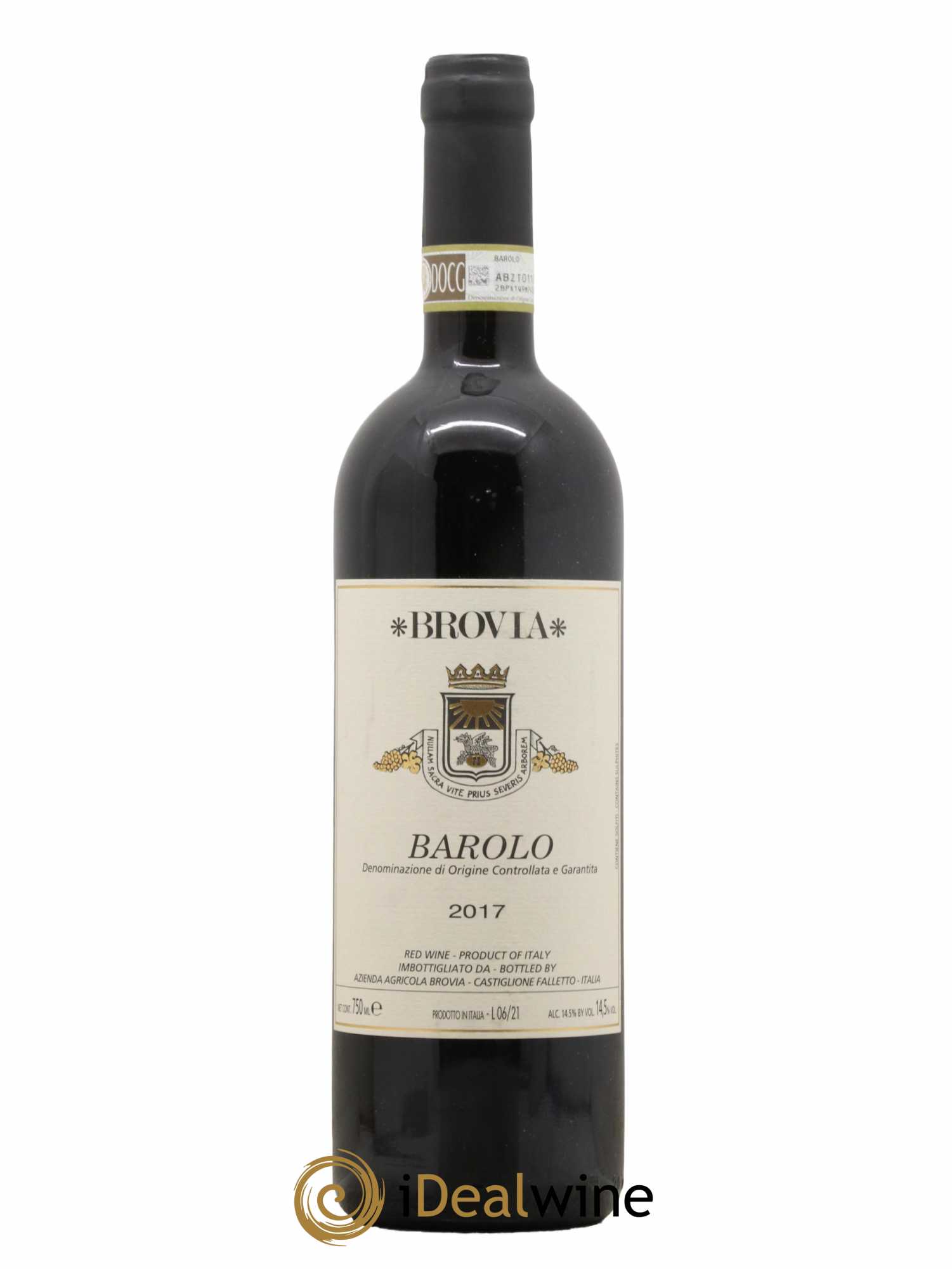 Barolo Brovia 2017 - Lot de 1 bouteille - 0
