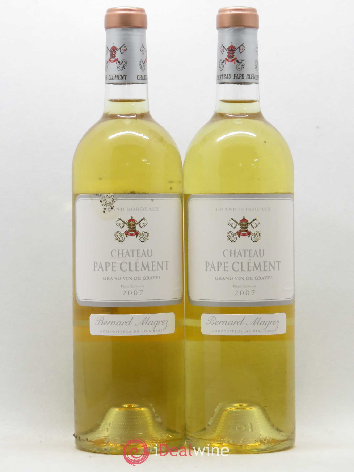 Château Pape Clément 2007 - Lot de 2 bouteilles - 0