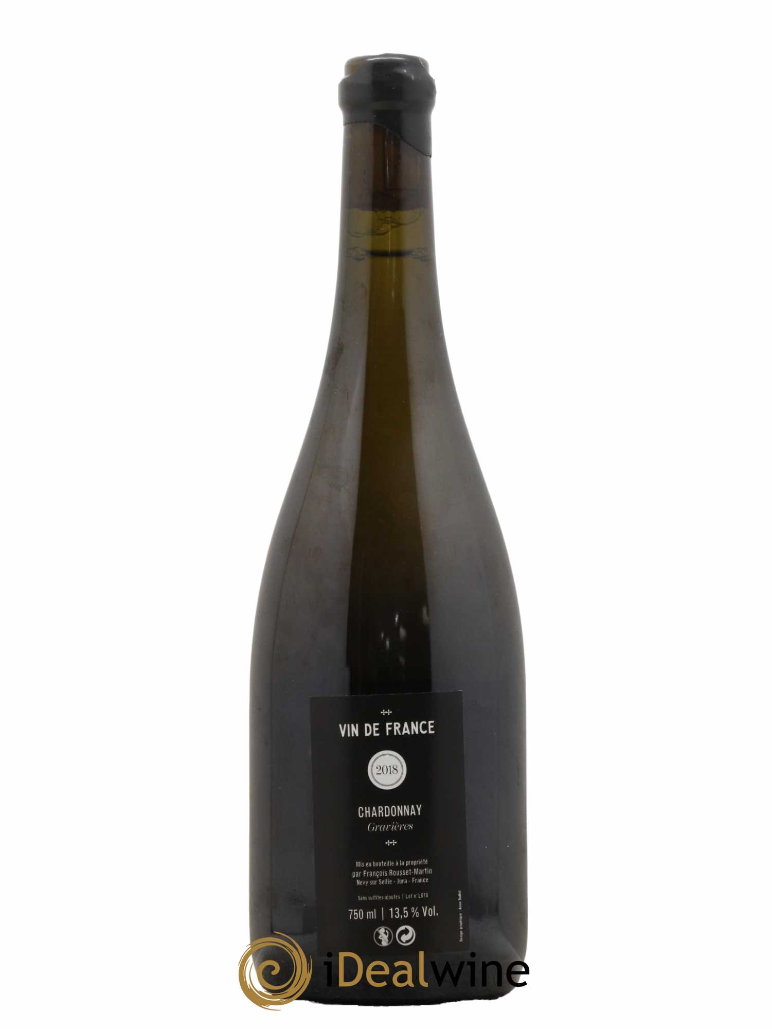 Vin de France Gravières François Rousset Martin 2018 - Lot de 1 bouteille - 1