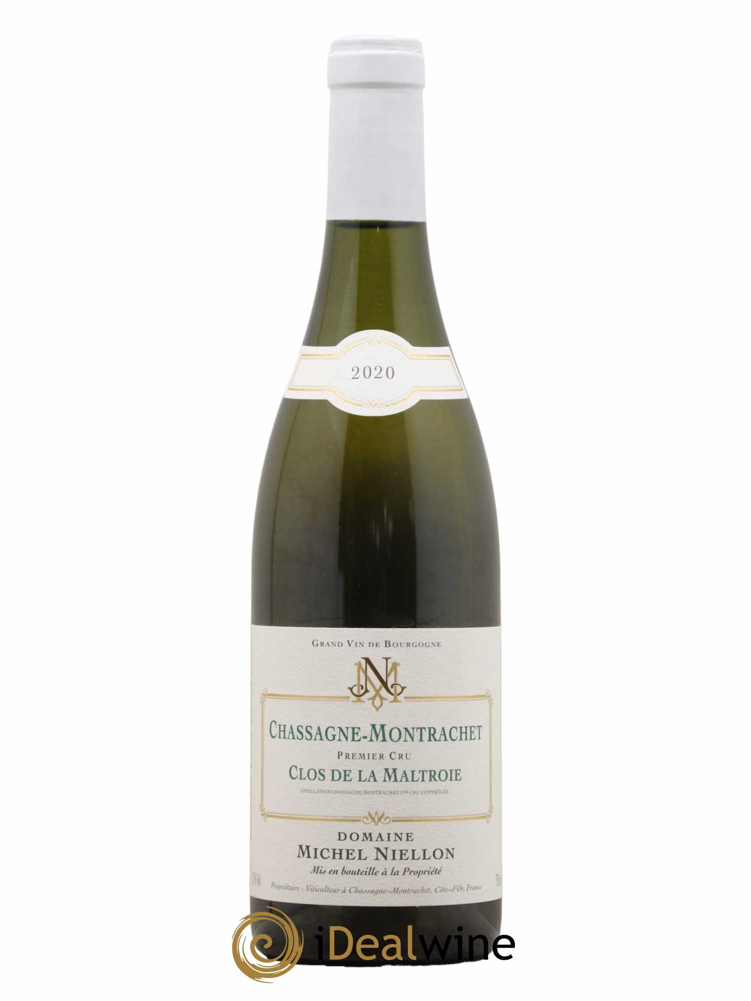 Chassagne-Montrachet 1er Cru Clos de la Maltroie Michel Niellon (Domaine) 2020 - Lot de 1 bouteille - 0