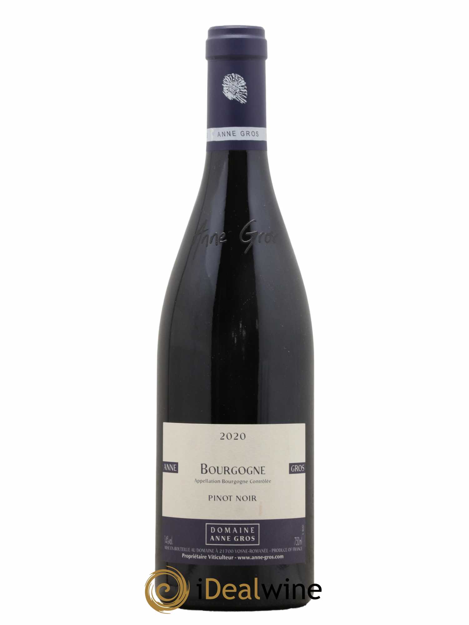 Bourgogne Pinot Noir Anne Gros 2020 - Lot de 1 bouteille - 0