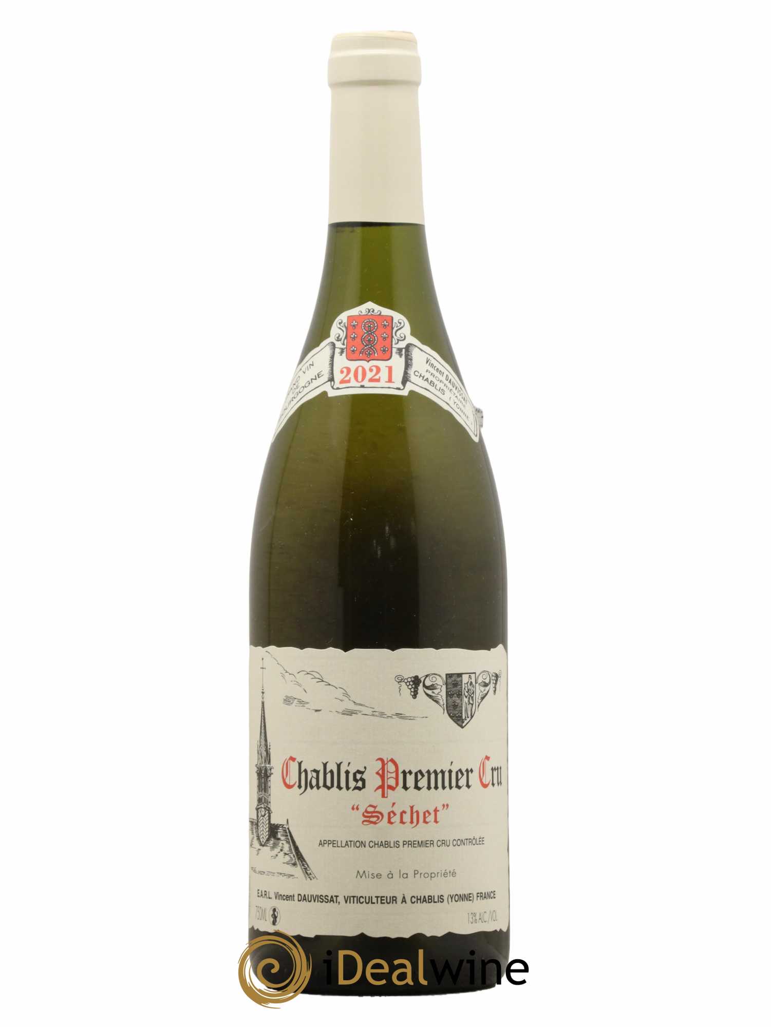Chablis 1er Cru Séchet Vincent Dauvissat (Domaine) 2021 - Lot de 1 bouteille - 0