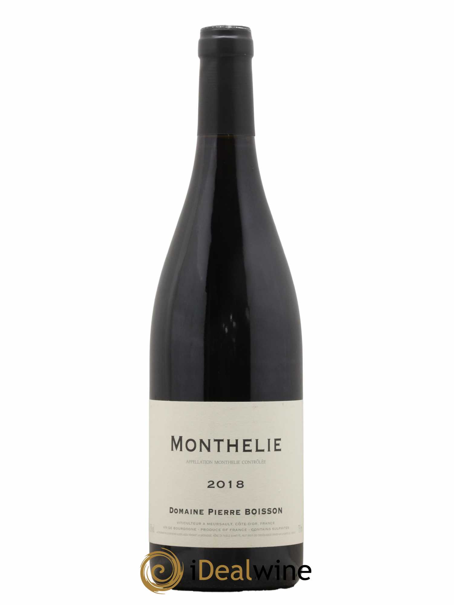 Monthélie Pierre Boisson (Domaine) 2018 - Lot de 1 bouteille - 0