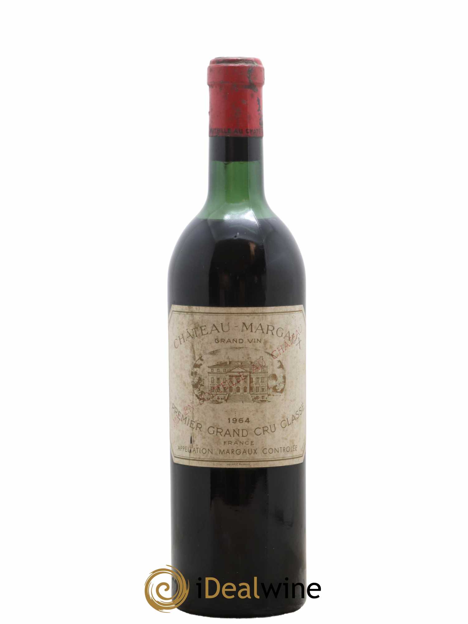 Château Margaux 1er Grand Cru Classé 1964 - Lot de 1 bouteille - 0