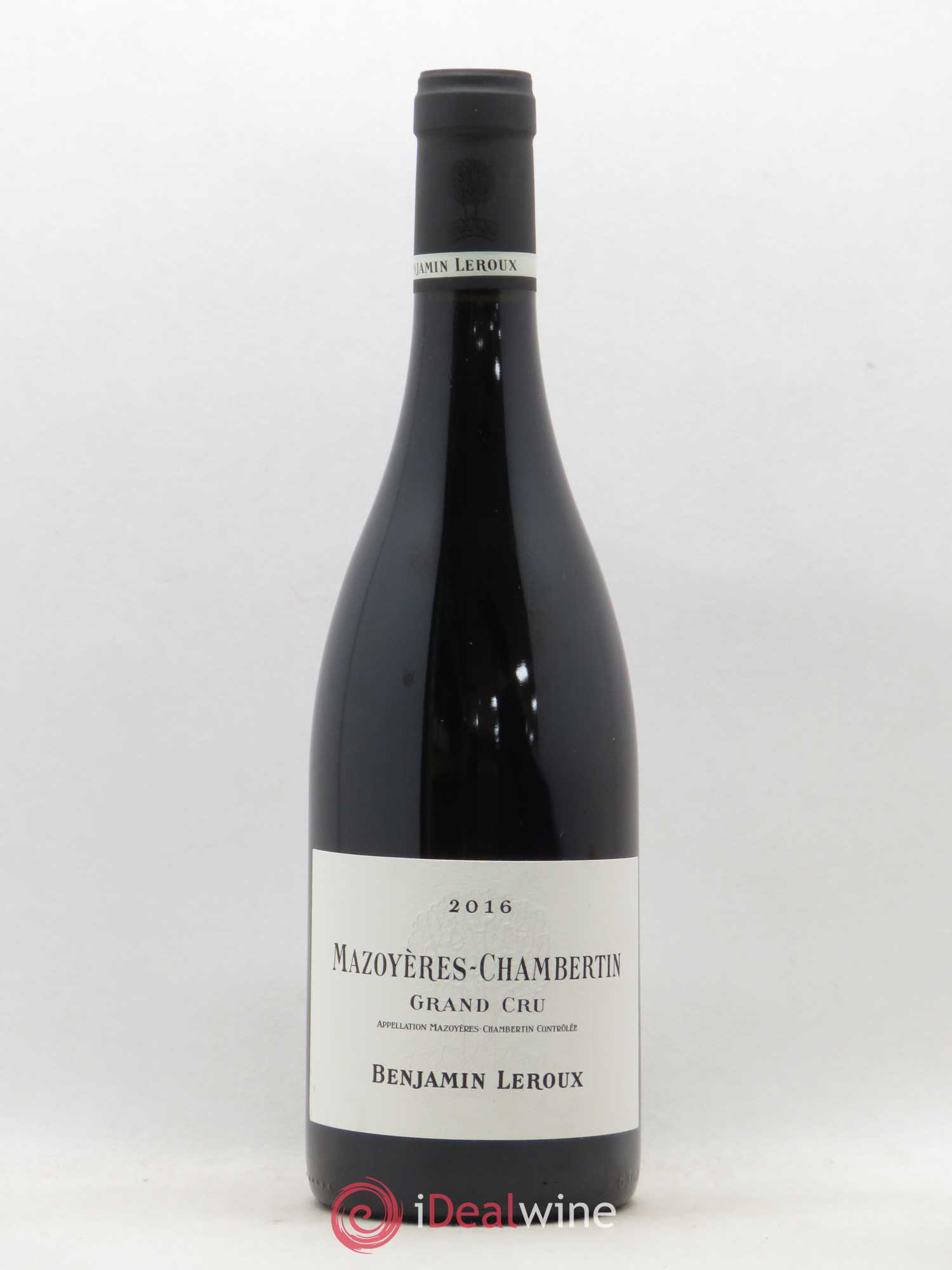 Mazoyères-Chambertin Grand Cru Benjamin Leroux 2016 - Lot de 1 bouteille - 0