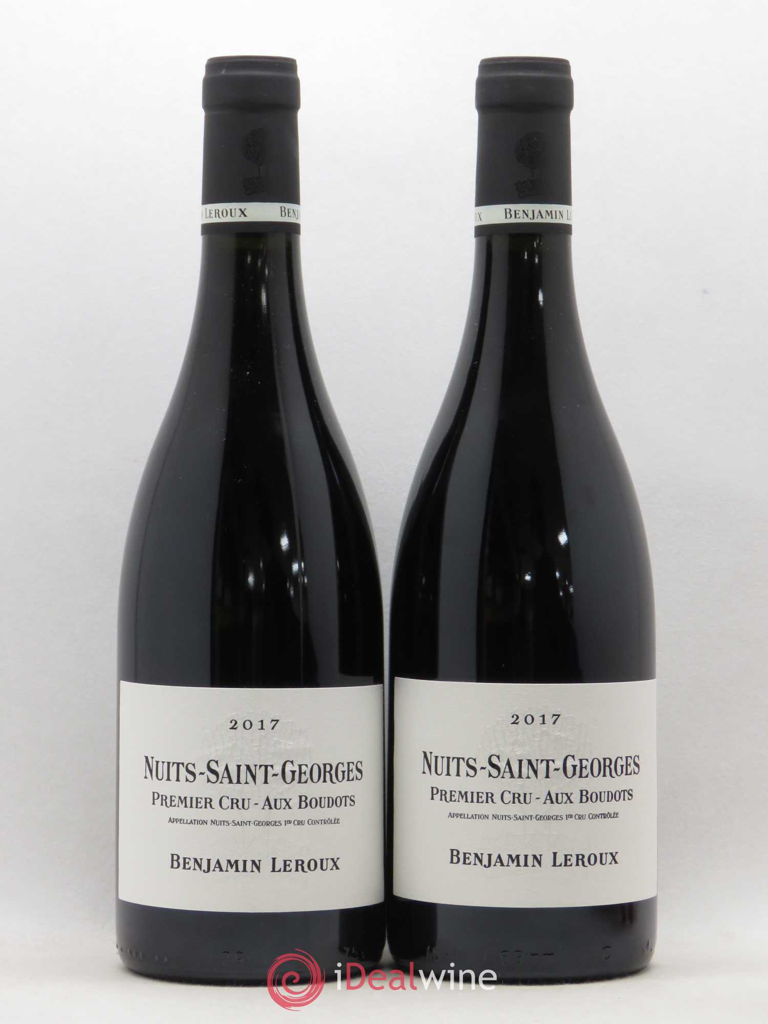 Nuits-Saint-Georges 1er Cru Aux Boudots Benjamin Leroux 2017 - Lot de 2 bouteilles - 0