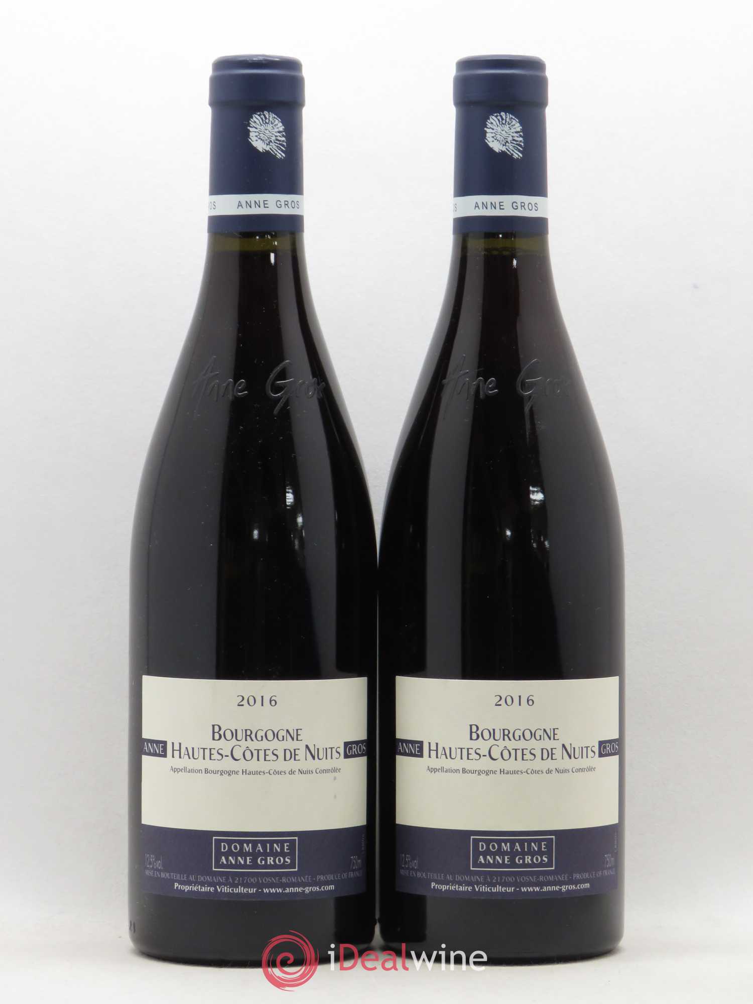 Hautes-Côtes de Nuits Anne Gros 2016 - Lot de 2 bouteilles - 0