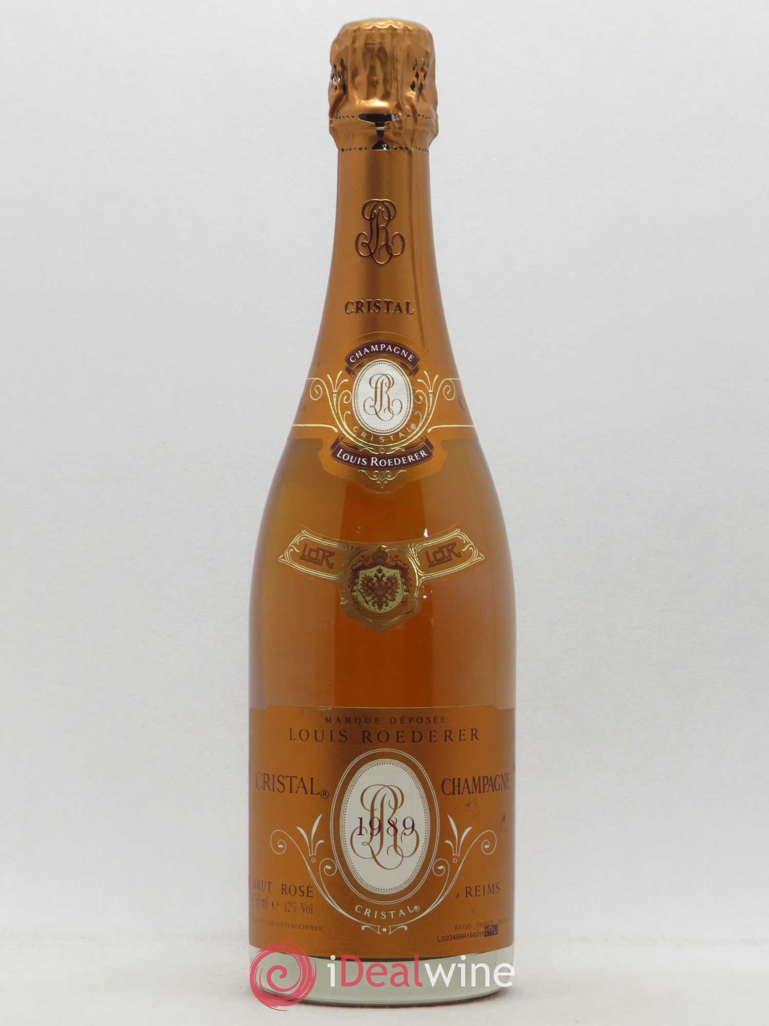 Cristal Louis Roederer 1989 - Lot de 1 bouteille - 0