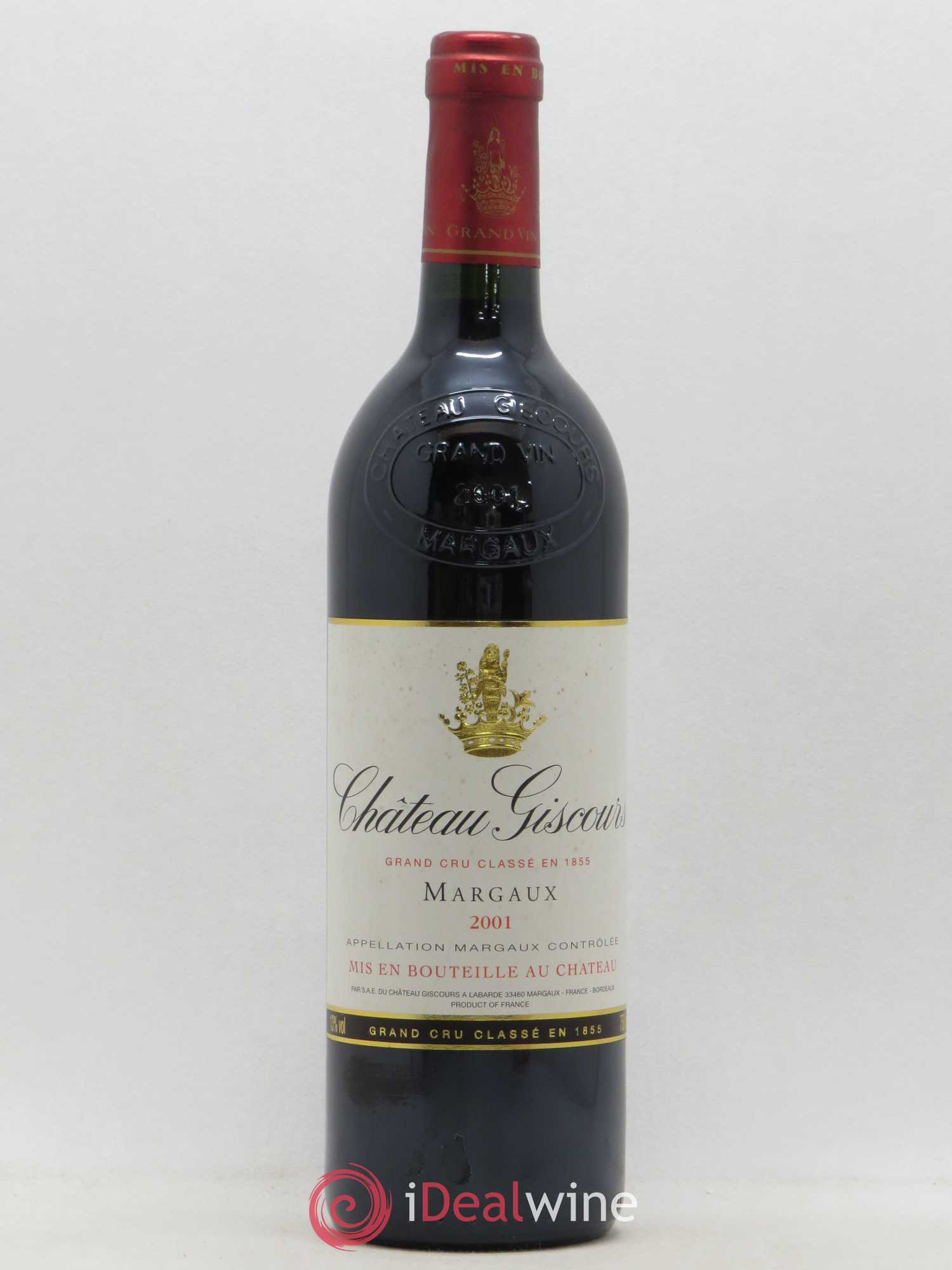 Château Giscours 3ème Grand Cru Classé 2001 - Lot de 1 bouteille - 0
