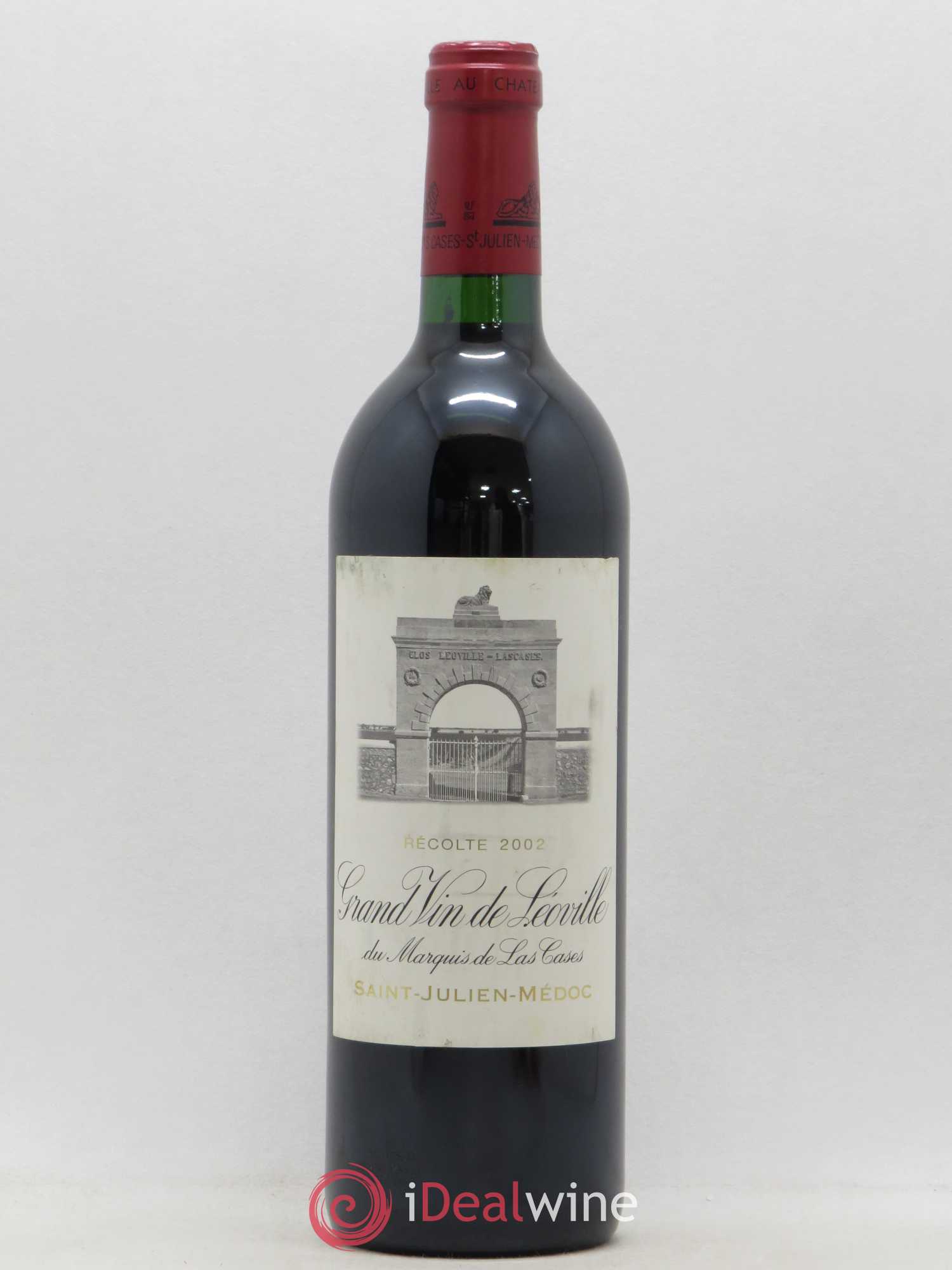 Château Léoville Las Cases 2ème Grand Cru Classé 2002 - Lot de 1 bouteille - 0