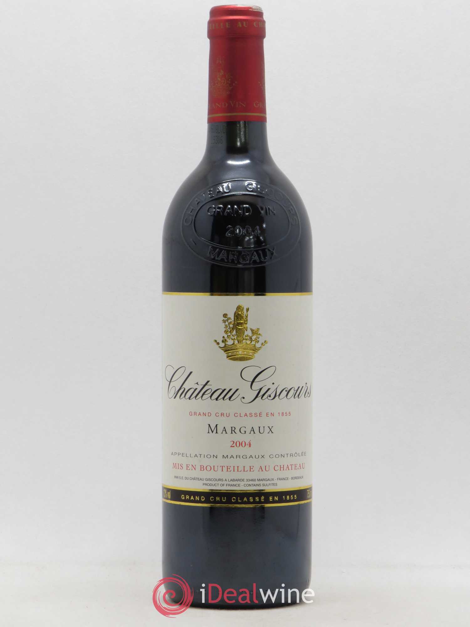Château Giscours 3ème Grand Cru Classé 2004 - Lot de 1 bouteille - 0