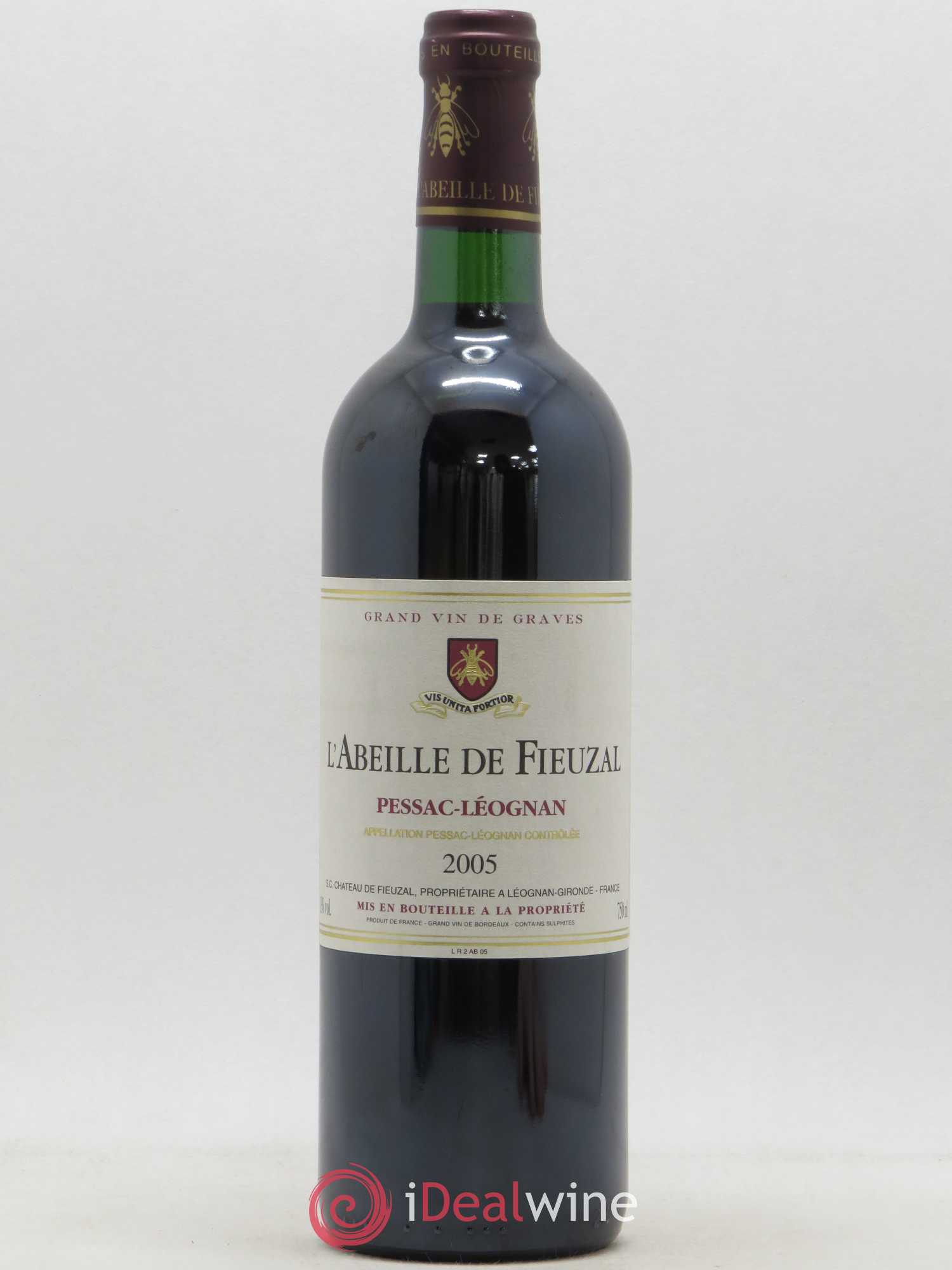 Abeille de Fieuzal 2005 - Lot de 1 bouteille - 0