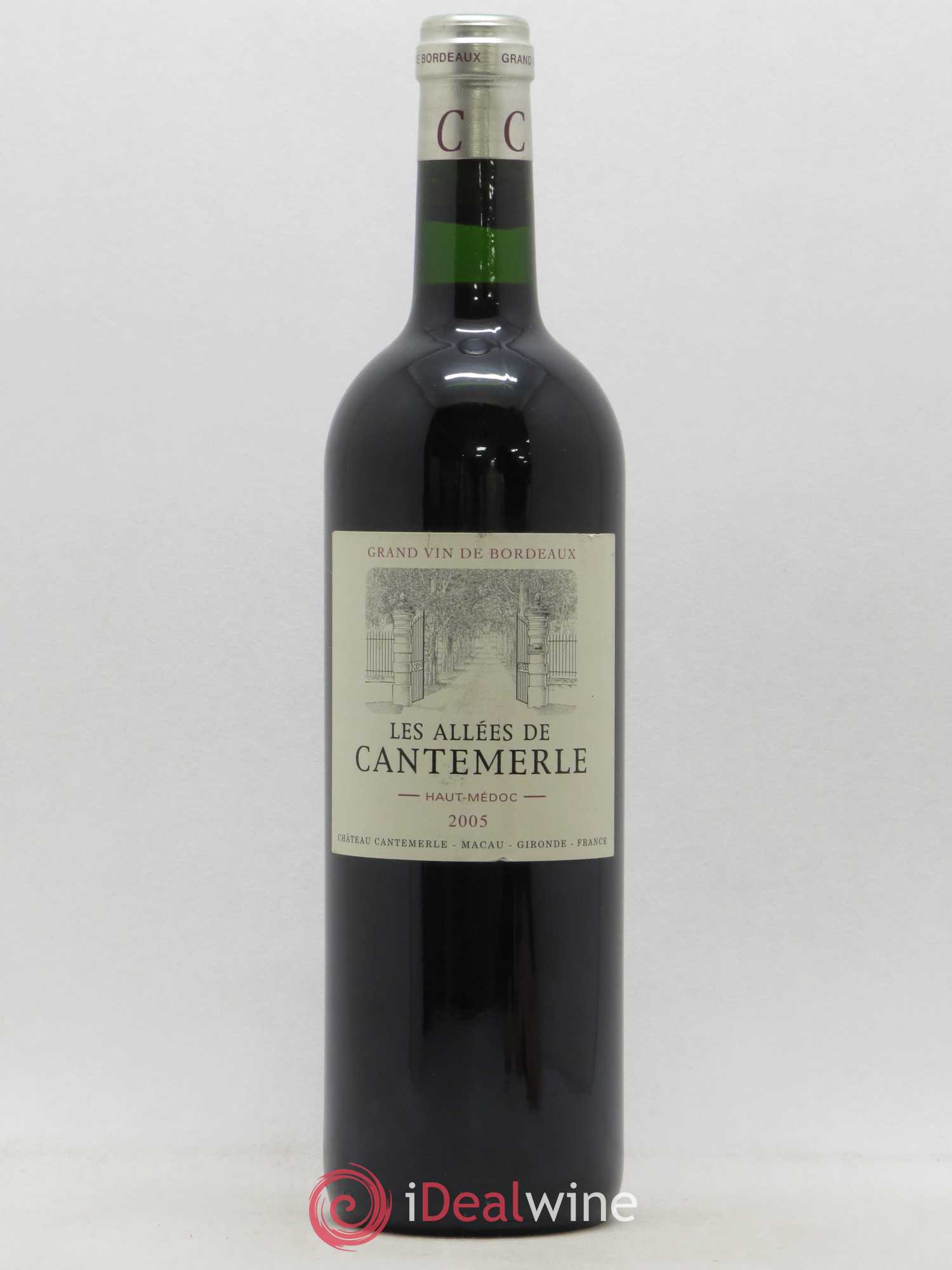 Allées de Cantemerle Second Vin 2005 - Lot de 1 bouteille - 0