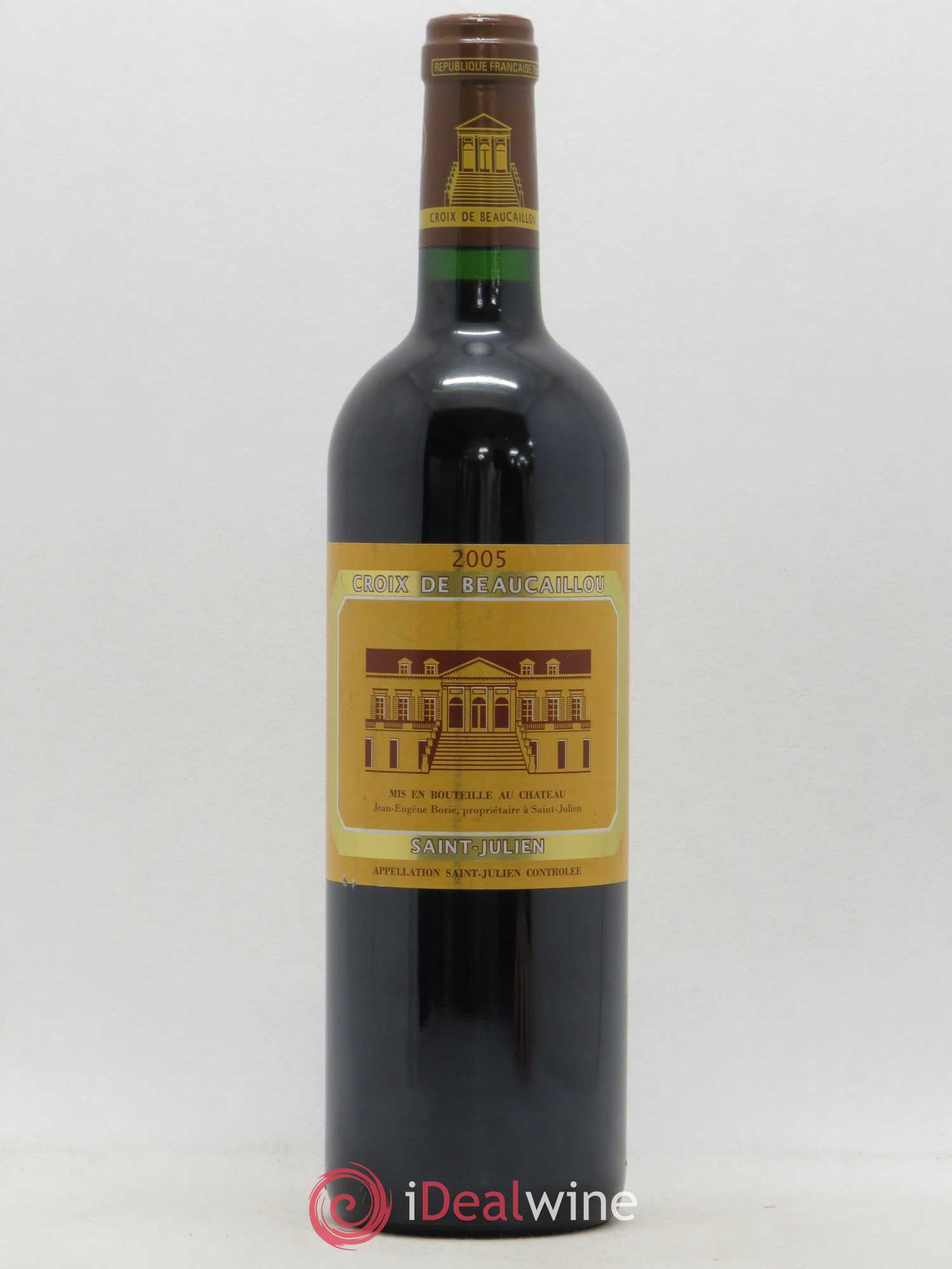 La Croix de Beaucaillou Second Vin 2005 - Lot de 1 bouteille - 0