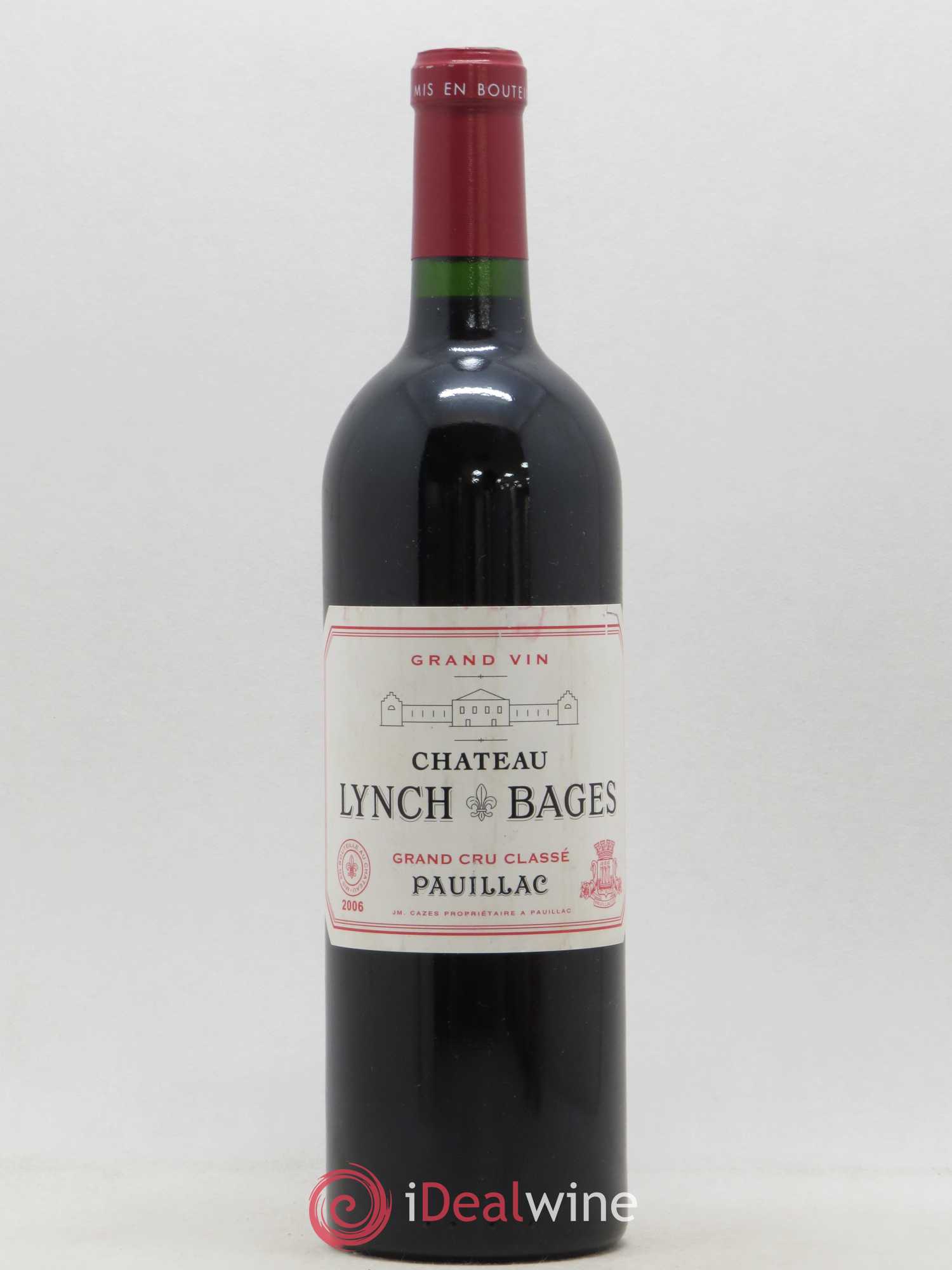 Château Lynch Bages 5ème Grand Cru Classé 2006 - Lot de 1 bouteille - 0