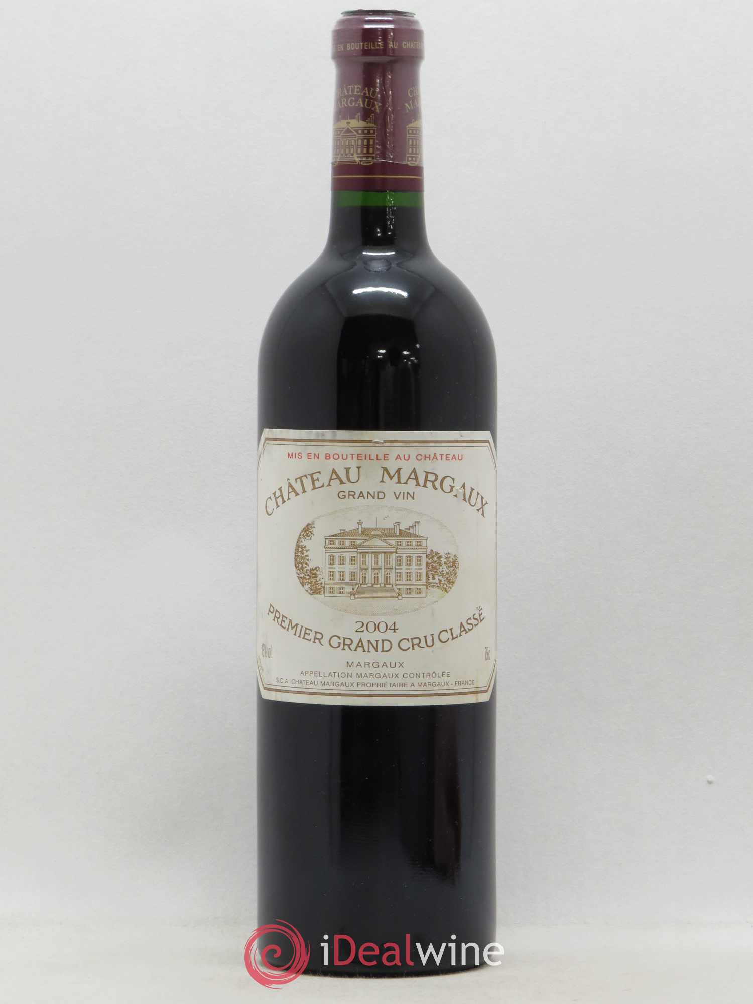 Château Margaux 1er Grand Cru Classé 2004 - Lot de 1 bouteille - 0