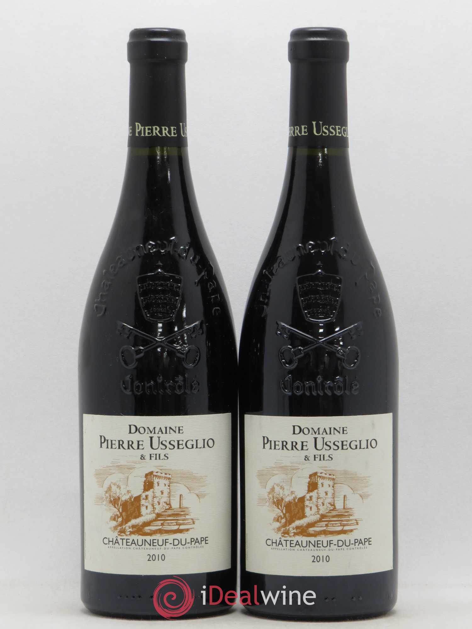Châteauneuf-du-Pape Tradition Pierre Usseglio & Fils 2010 - Lot de 2 bouteilles - 0