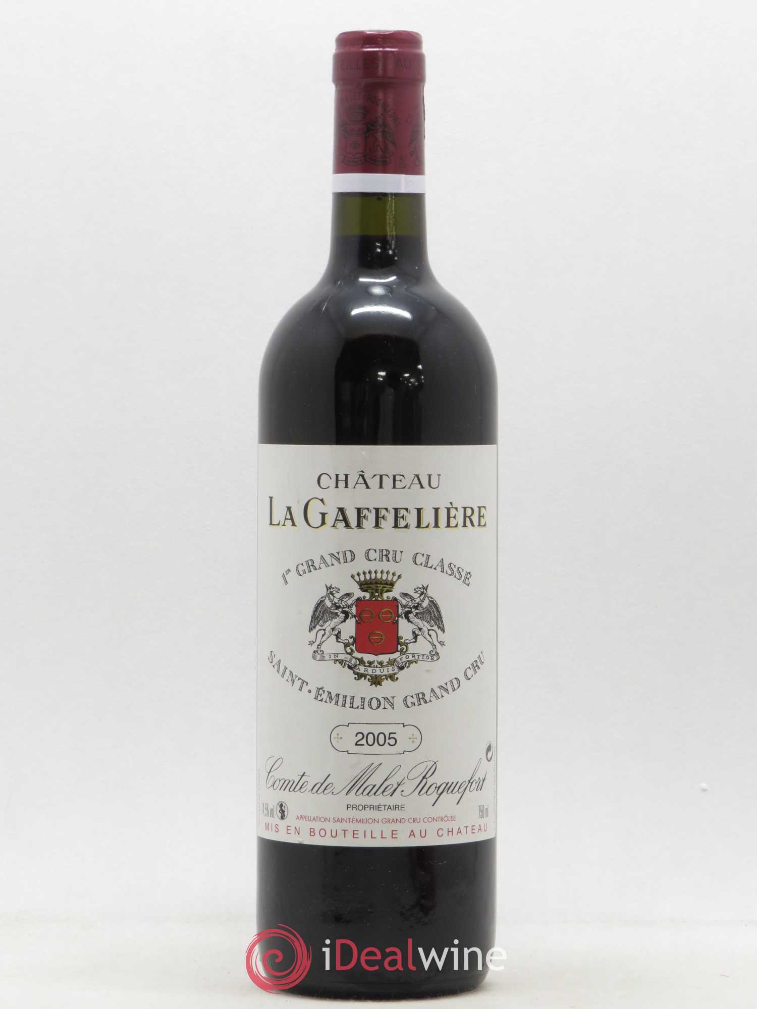 Château la Gaffelière 1er Grand Cru Classé B 2005 - Lot de 1 bouteille - 0