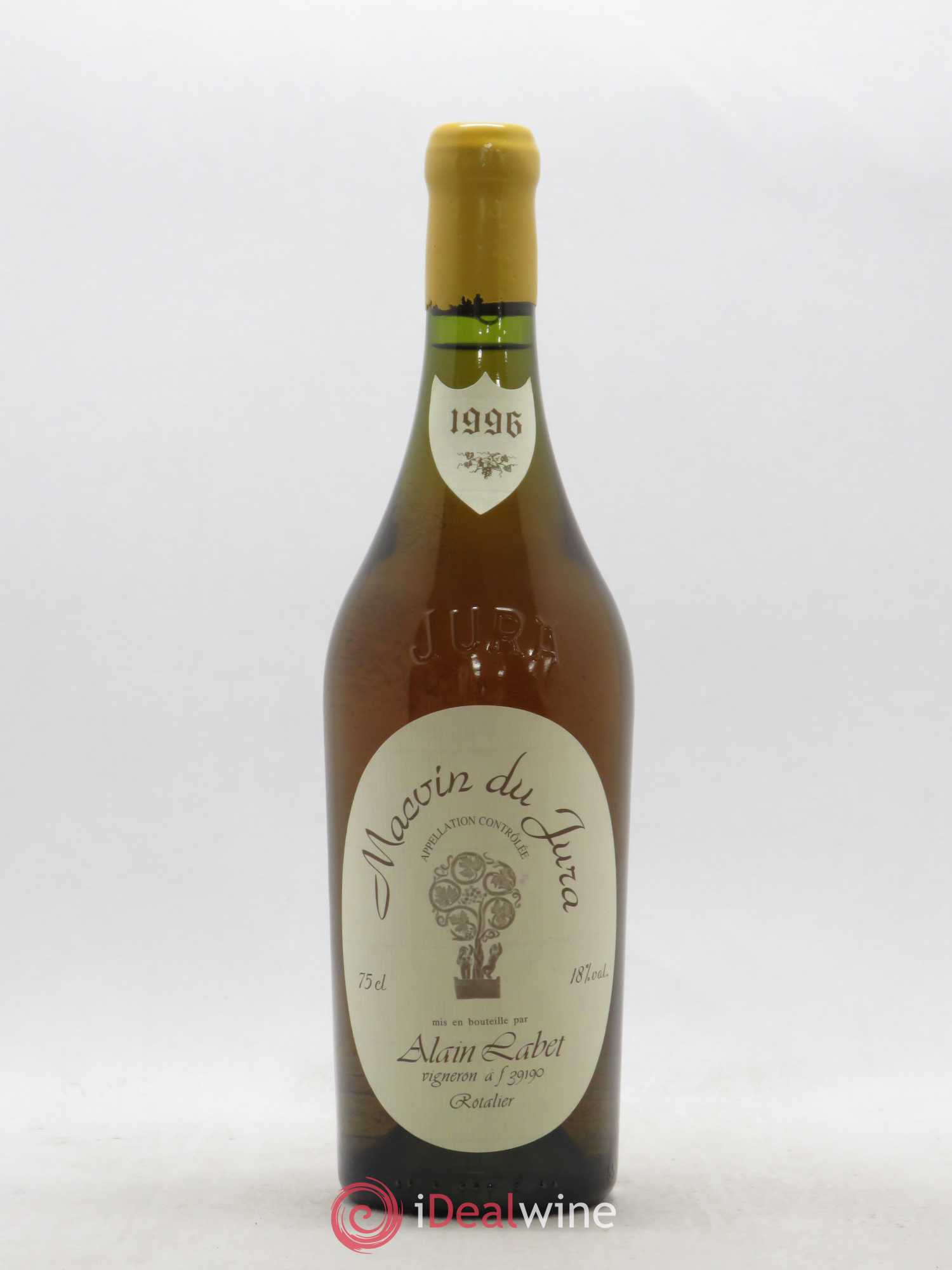 Côtes du Jura Macvin Domaine Labet 1996 - Lot de 1 bouteille - 0