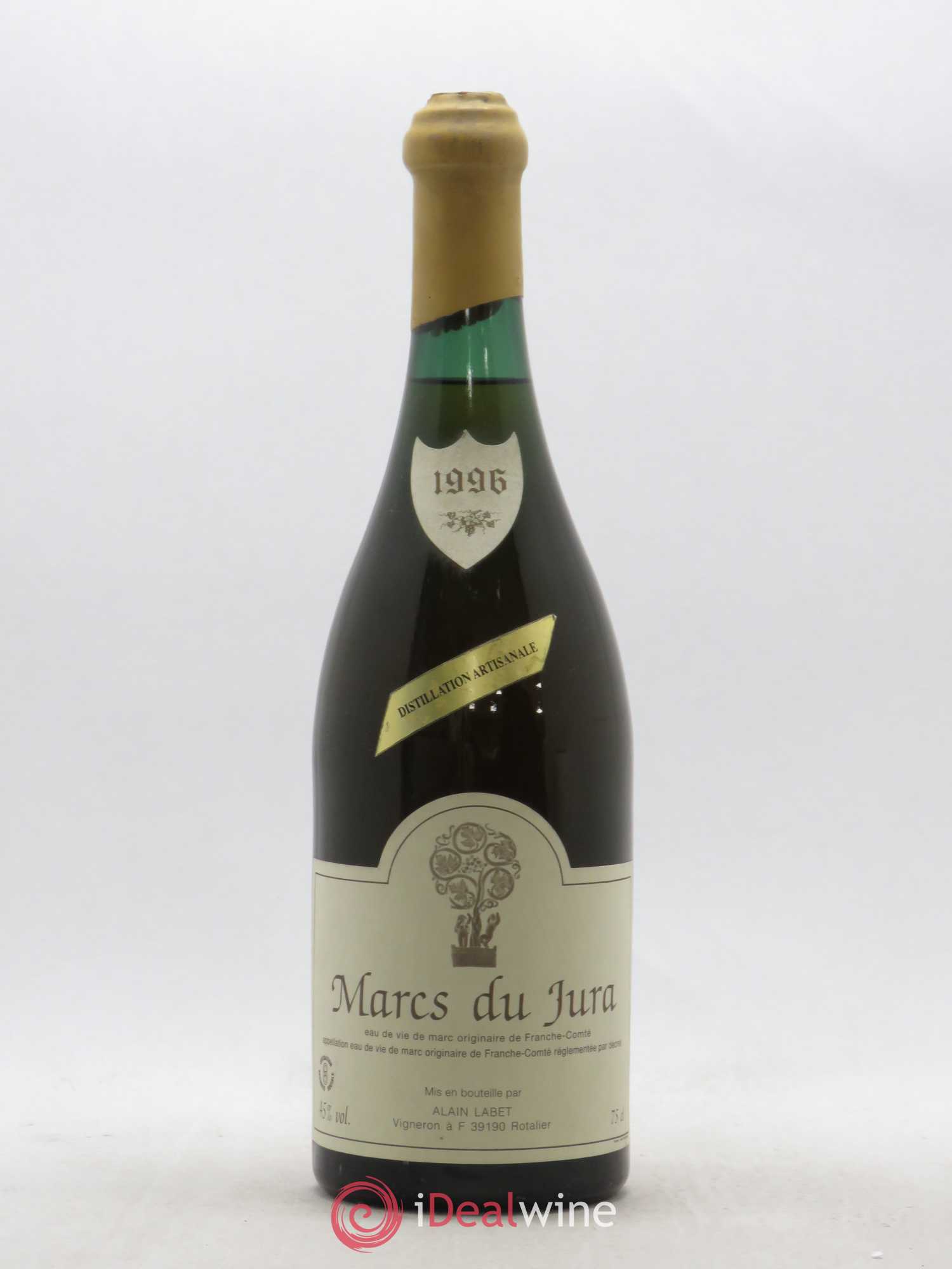 Alcool Marcs du Jura Domaine Labet 1996 - Posten von 1 Flasche - 0