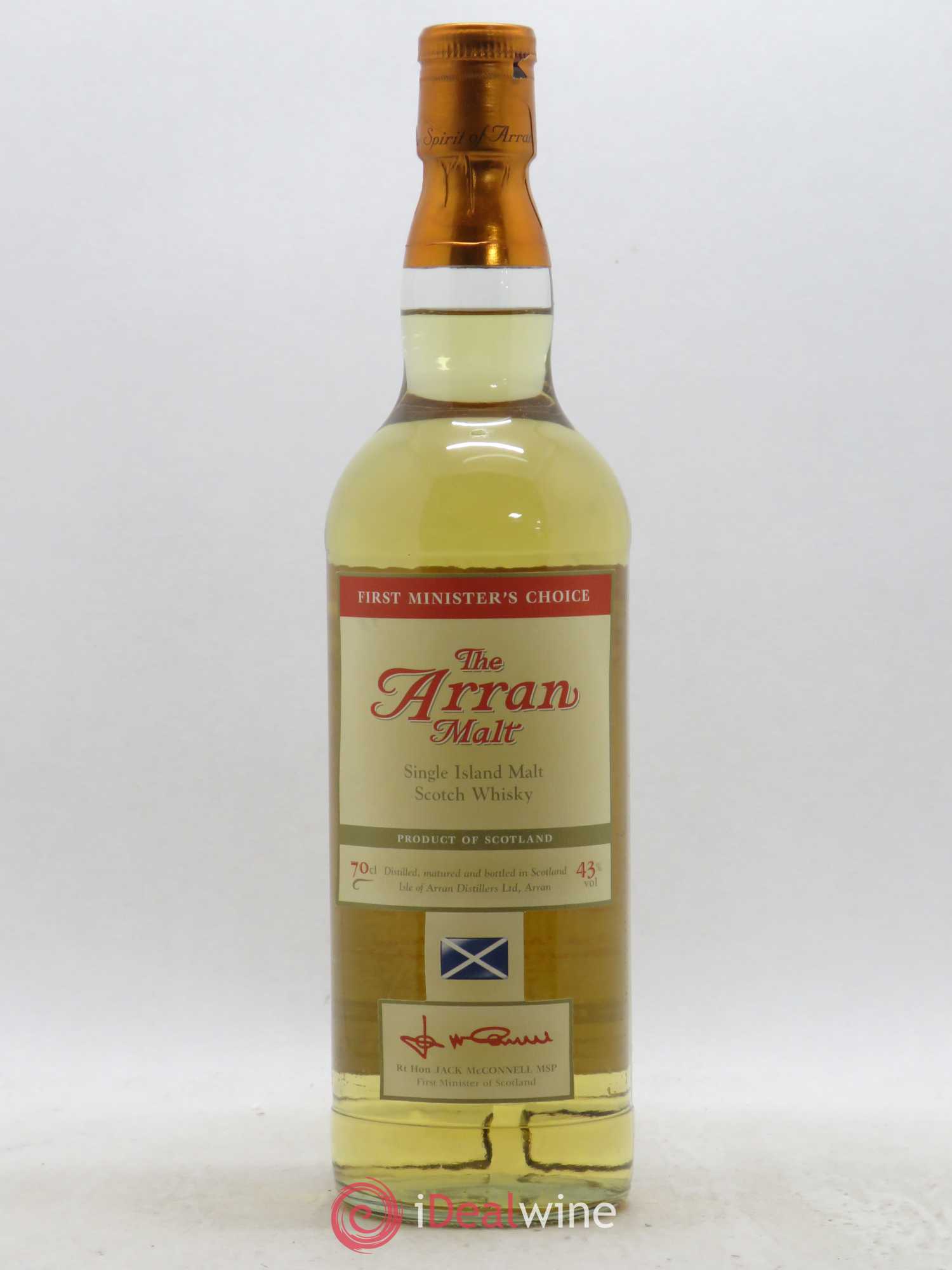 Whisky The Arran Island Single Malt - Posten von 1 Flasche - 0
