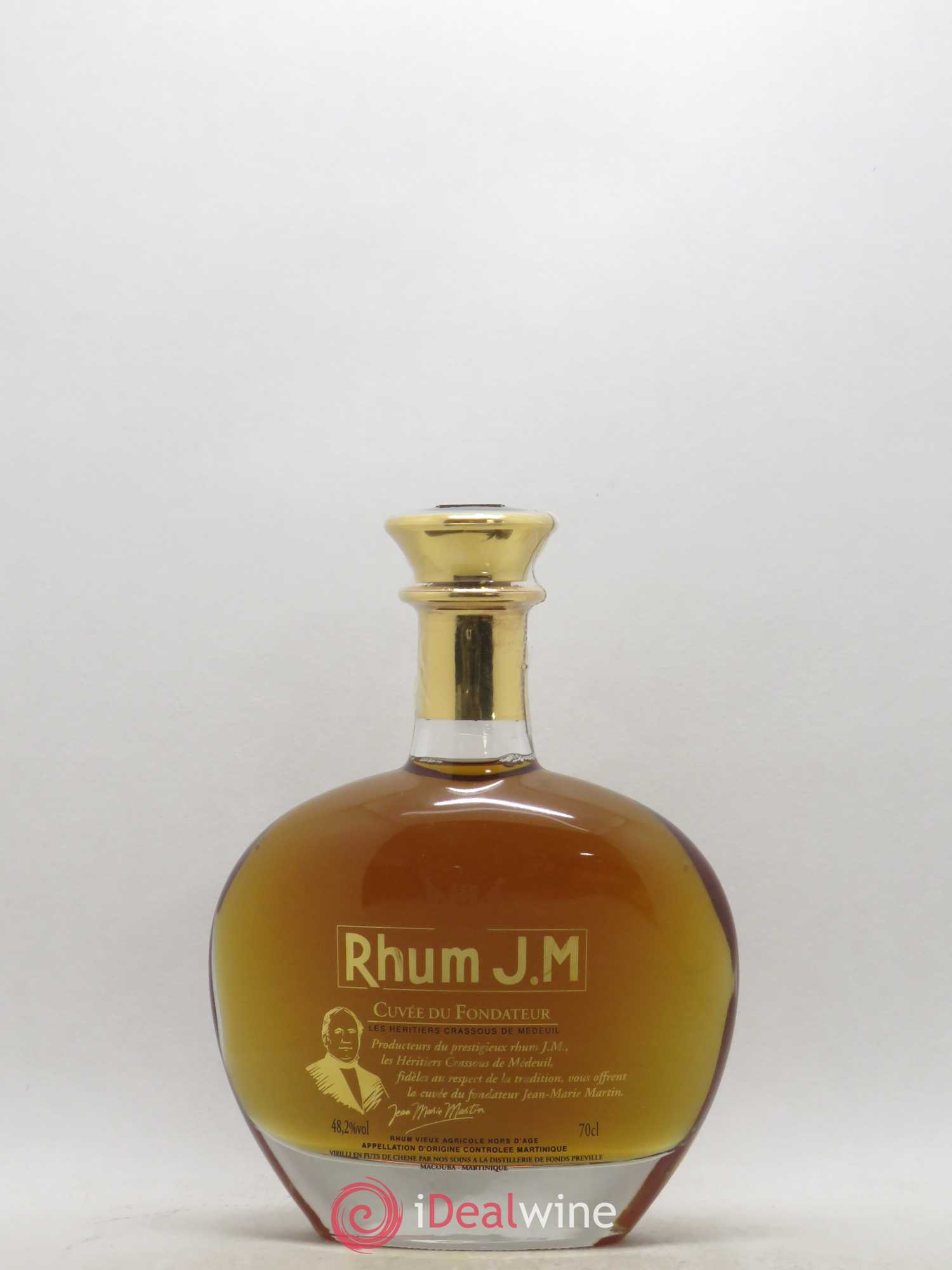 Rhum Cuvée du fondateur JM - Lotto di 1 bottiglia - 0
