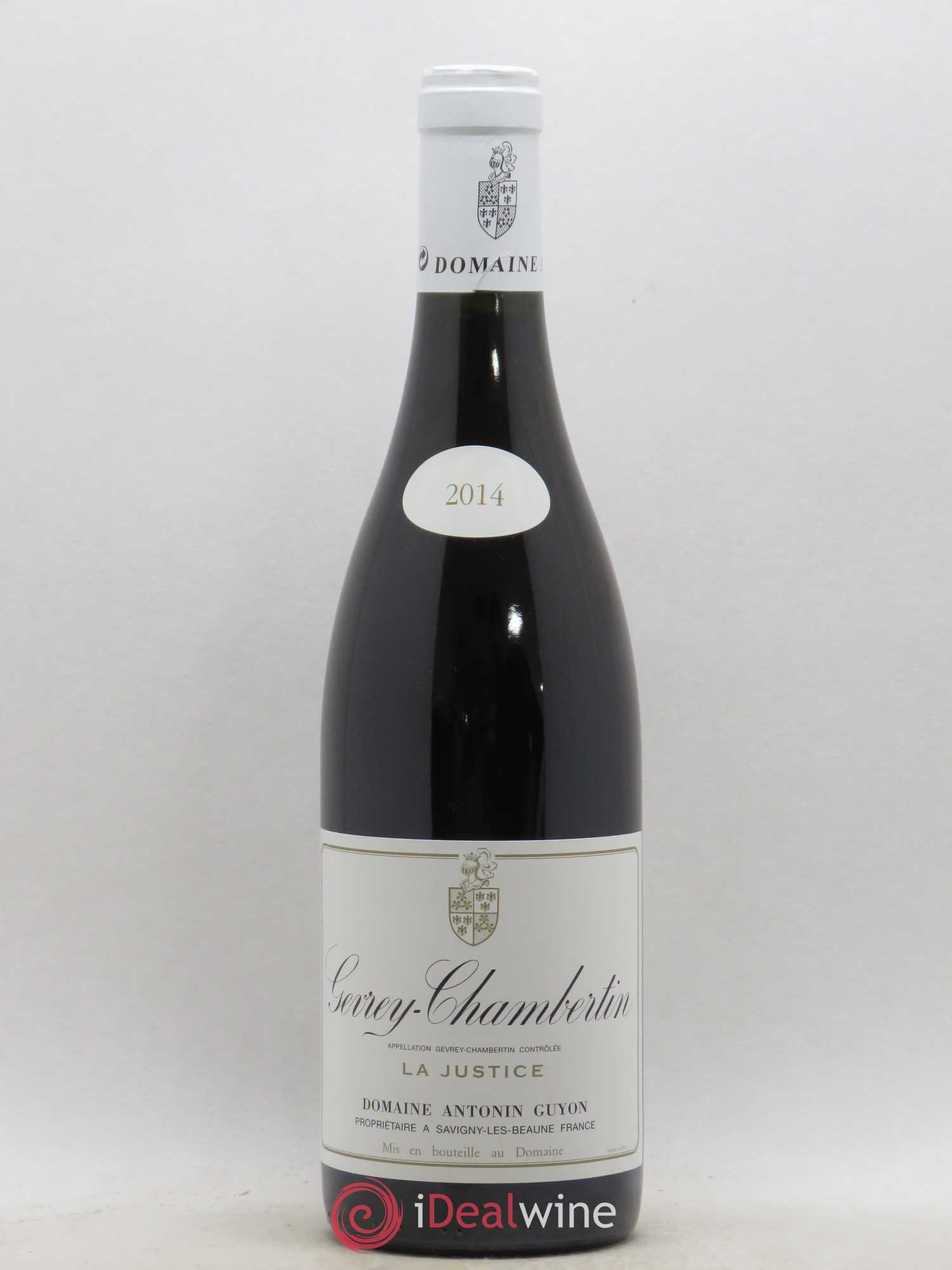 Gevrey-Chambertin La Justice Antonin Guyon 2014 - Posten von 1 Flasche - 0