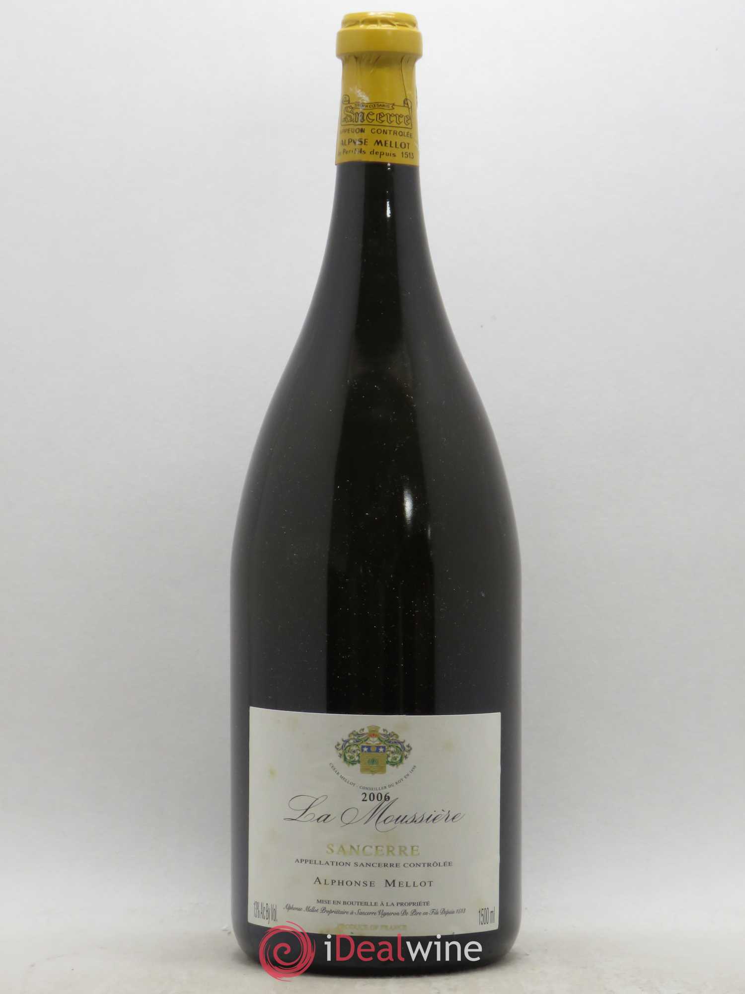Sancerre La Moussière Alphonse Mellot 2006 - Lot de 1 magnum - 0