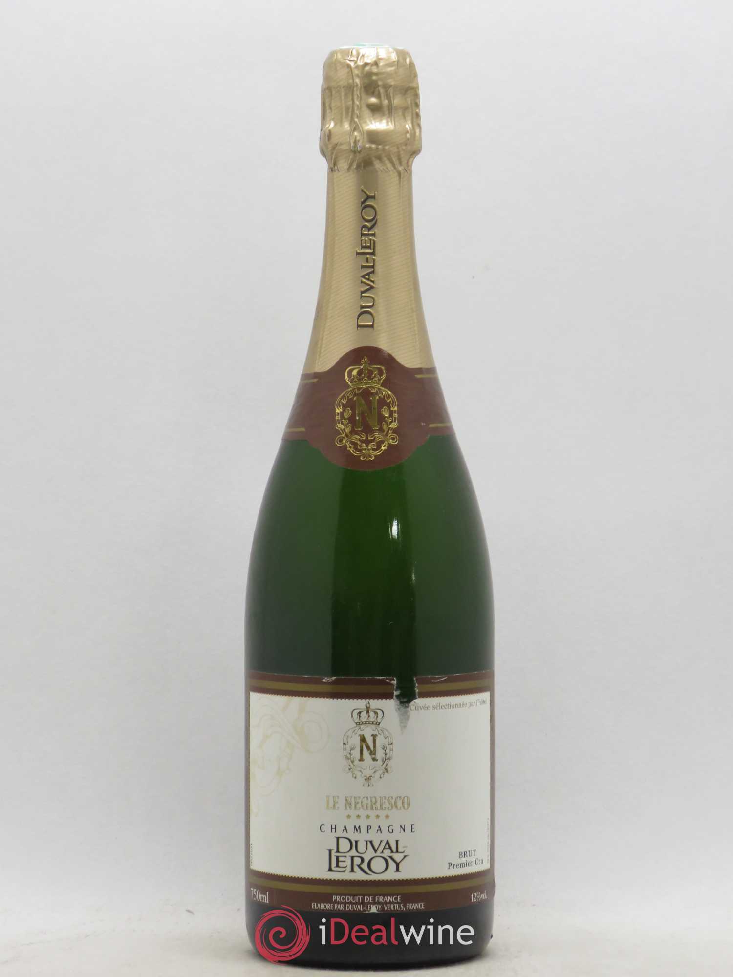 Champagne Duval Leroy 1er cru Negresco - Posten von 1 Flasche - 0