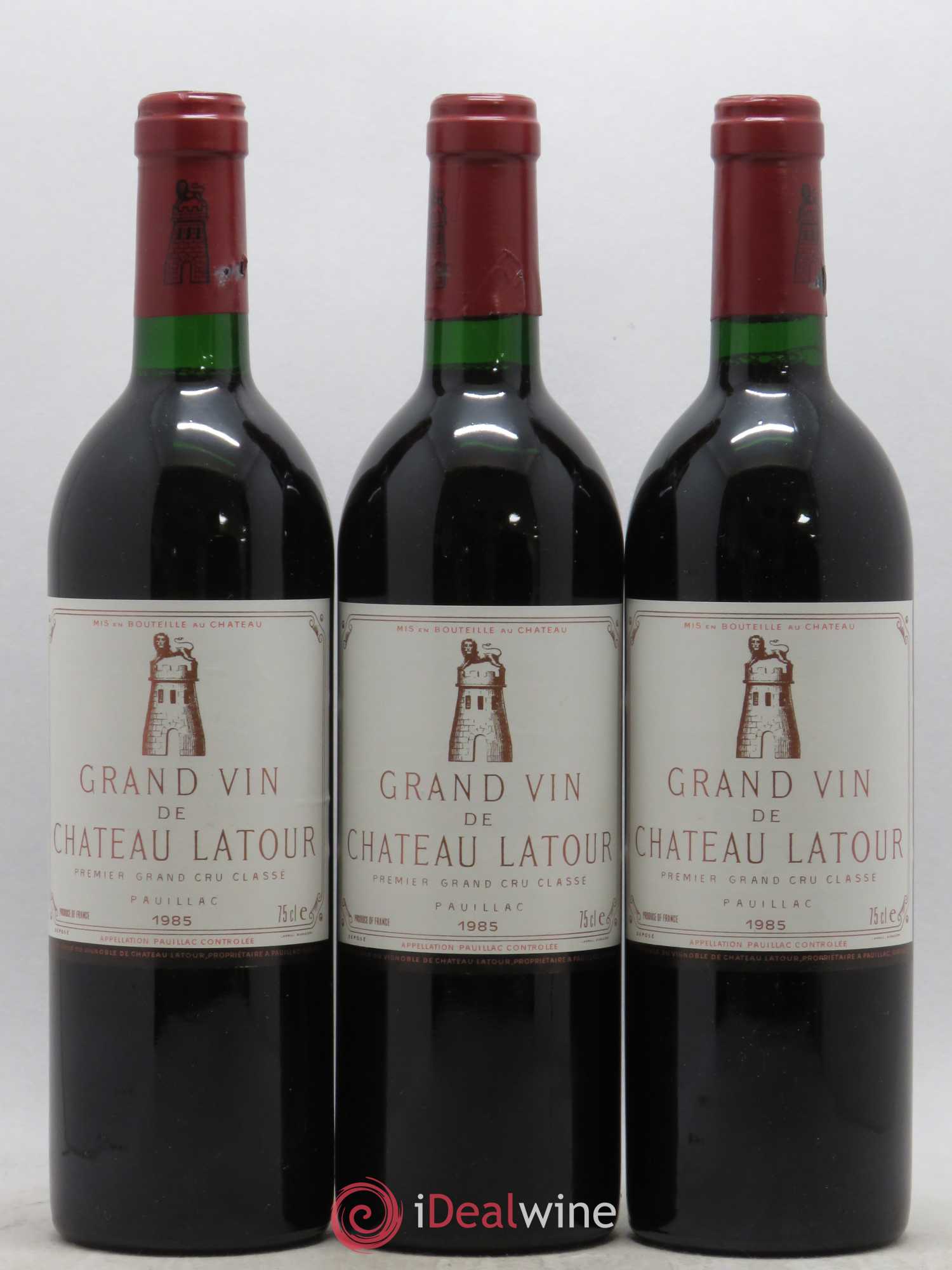 Château Latour 1er Grand Cru Classé 1985 - Lot de 6 bouteilles - 1