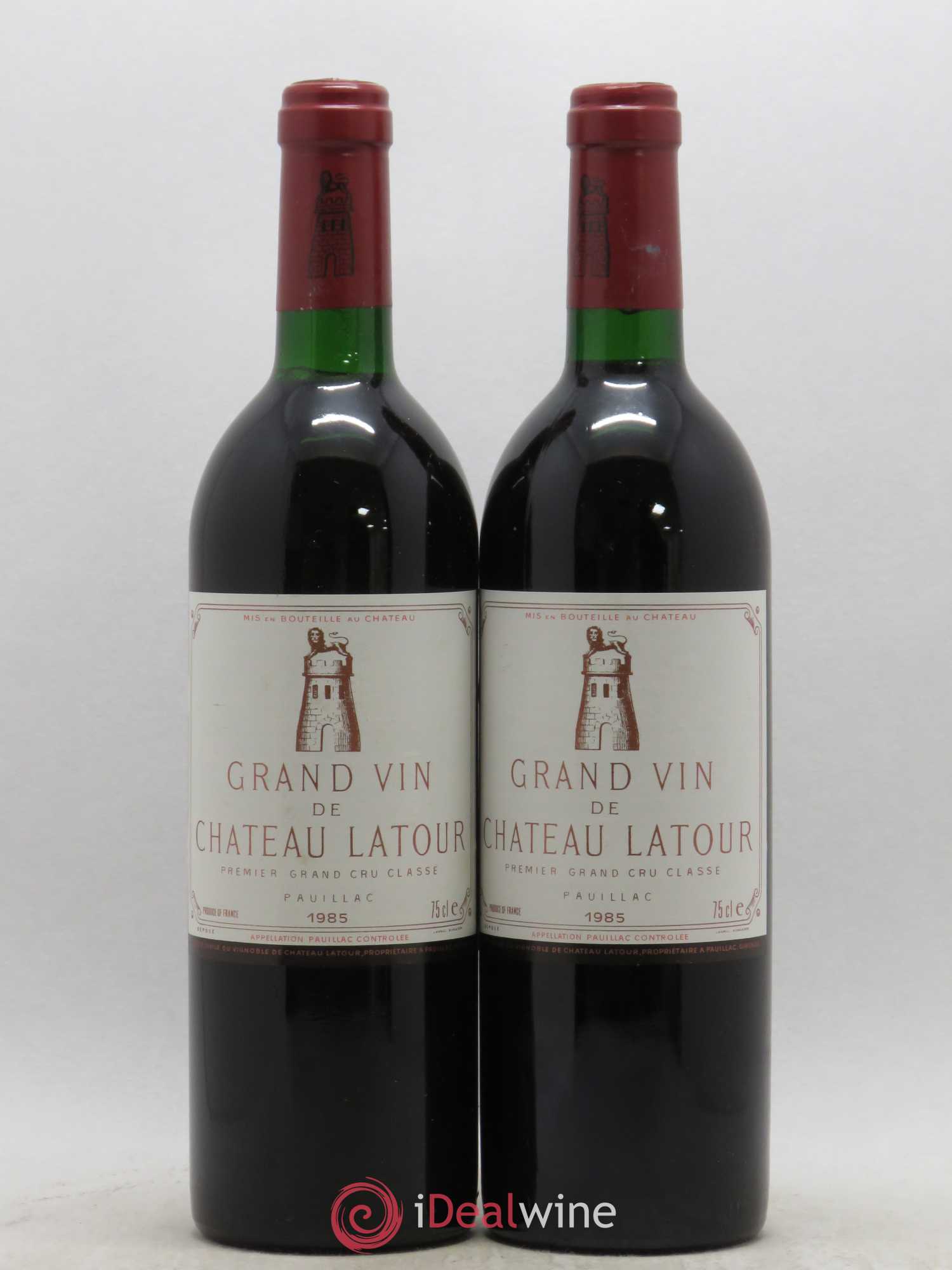 Château Latour 1er Grand Cru Classé 1985 - Lot de 2 bouteilles - 0