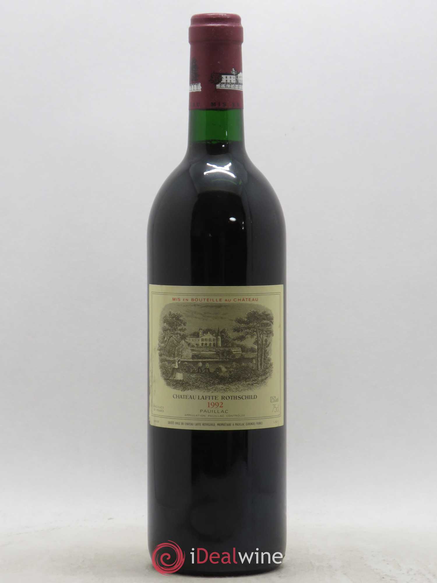 Château Lafite Rothschild 1er Grand Cru Classé 1992 - Lot de 1 bouteille - 0