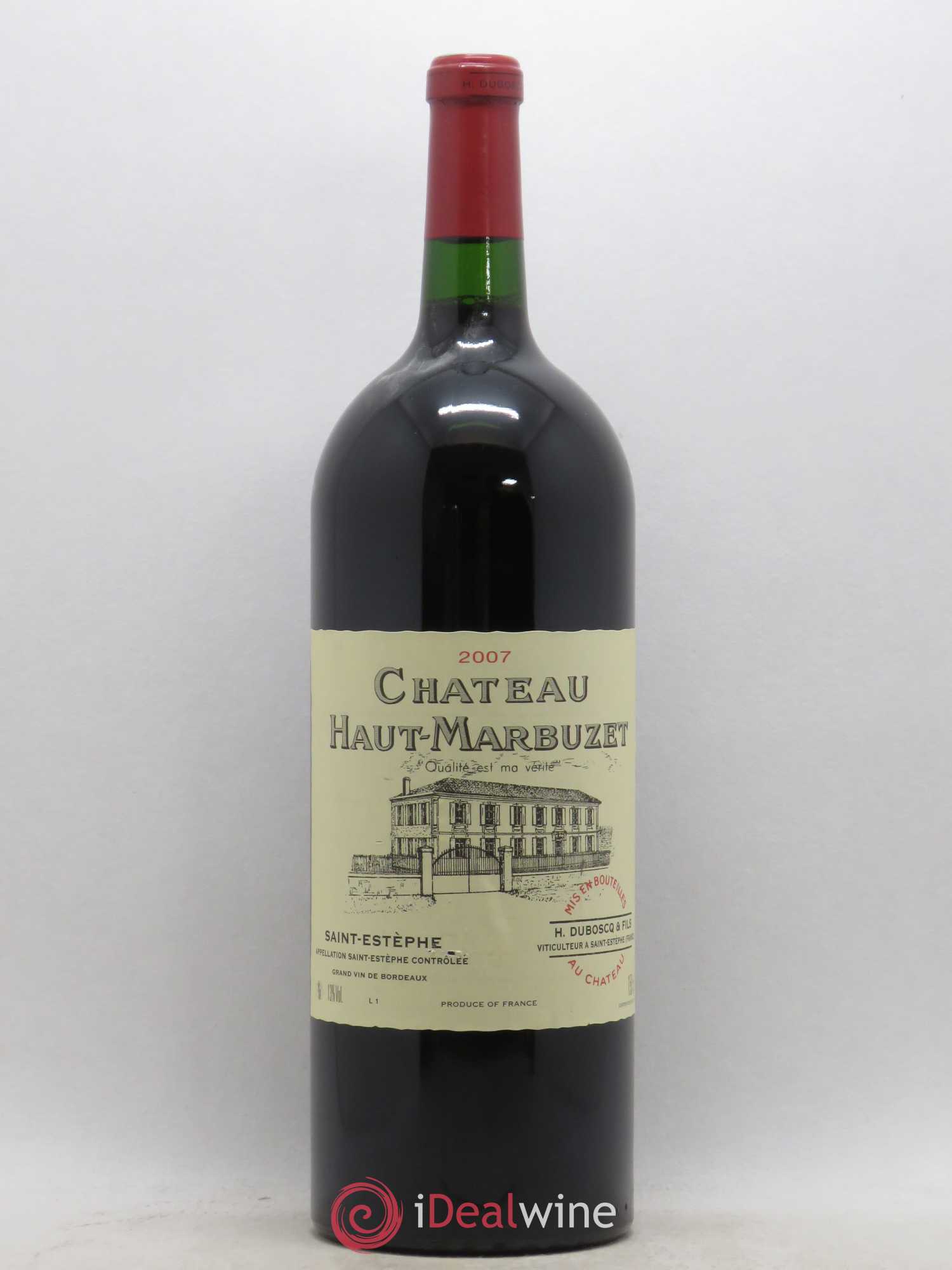 Château Haut Marbuzet 2007 - Lot de 1 magnum - 0