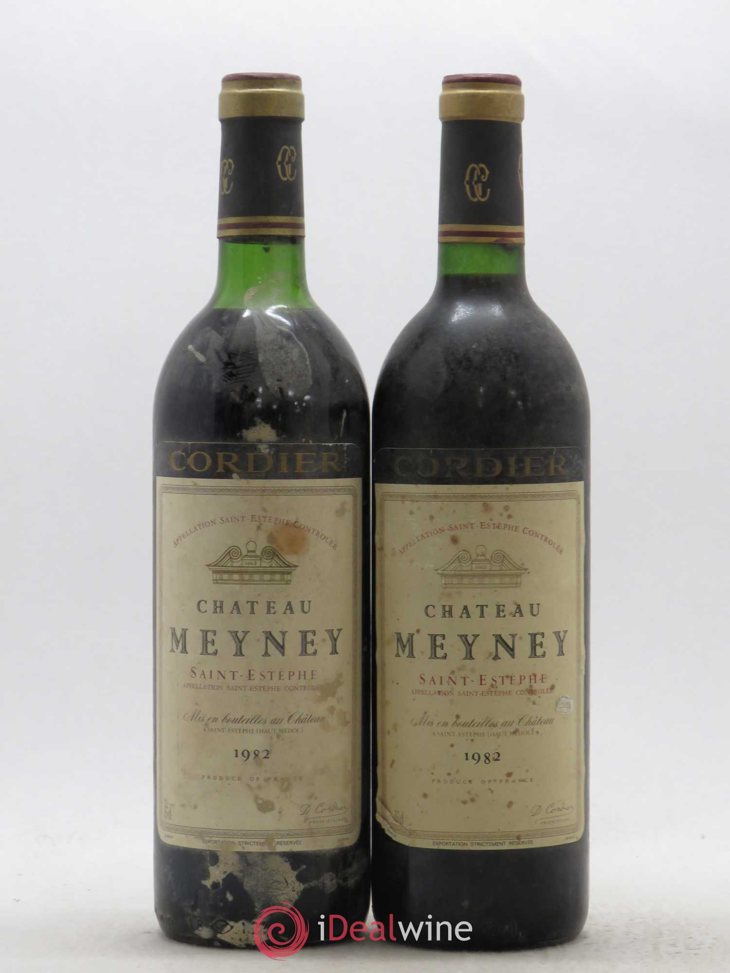 Château Meyney 1982 - Lot de 2 bouteilles - 0