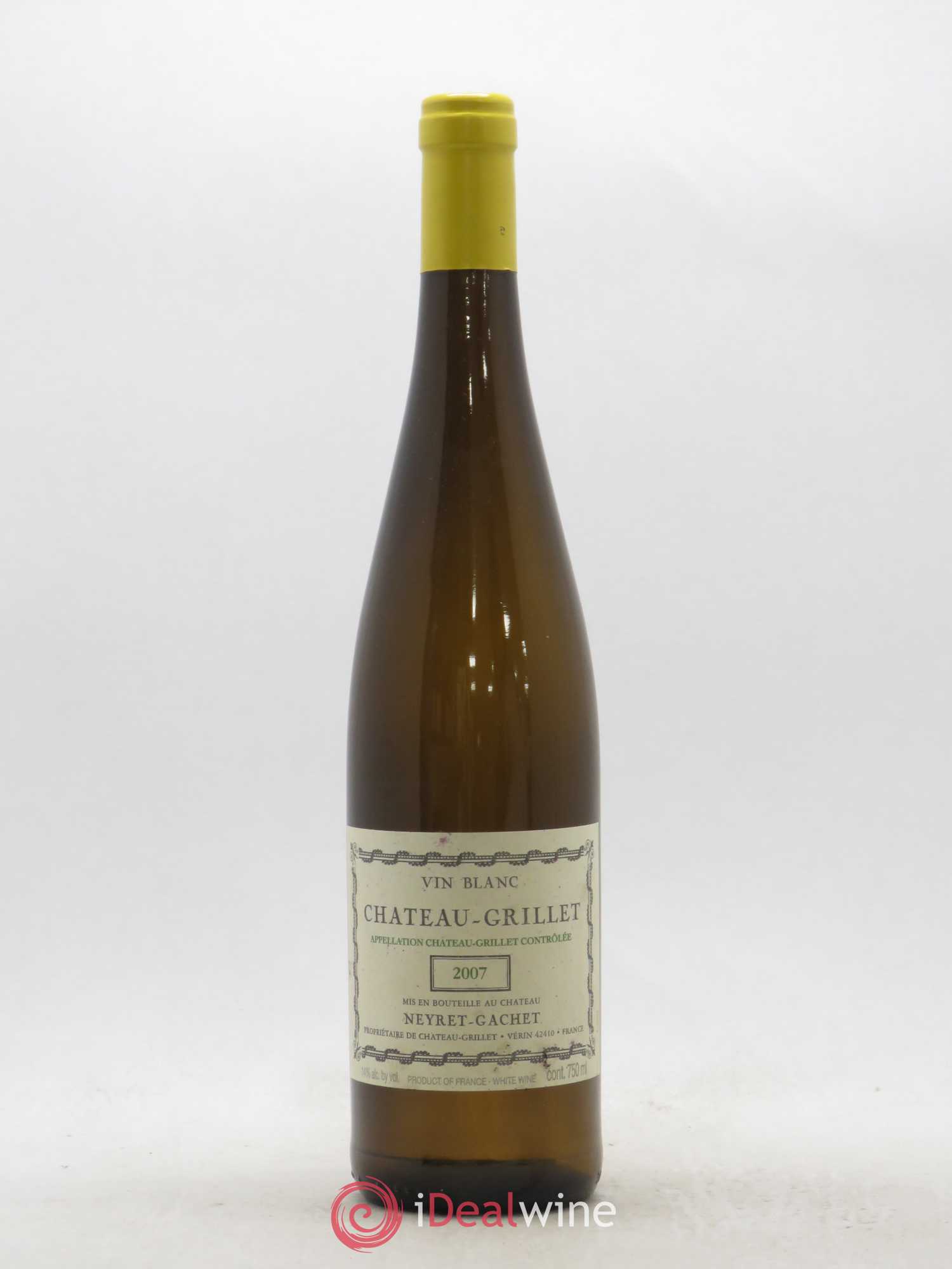 Château Grillet Château-Grillet 2007 - Lot de 1 bouteille - 0