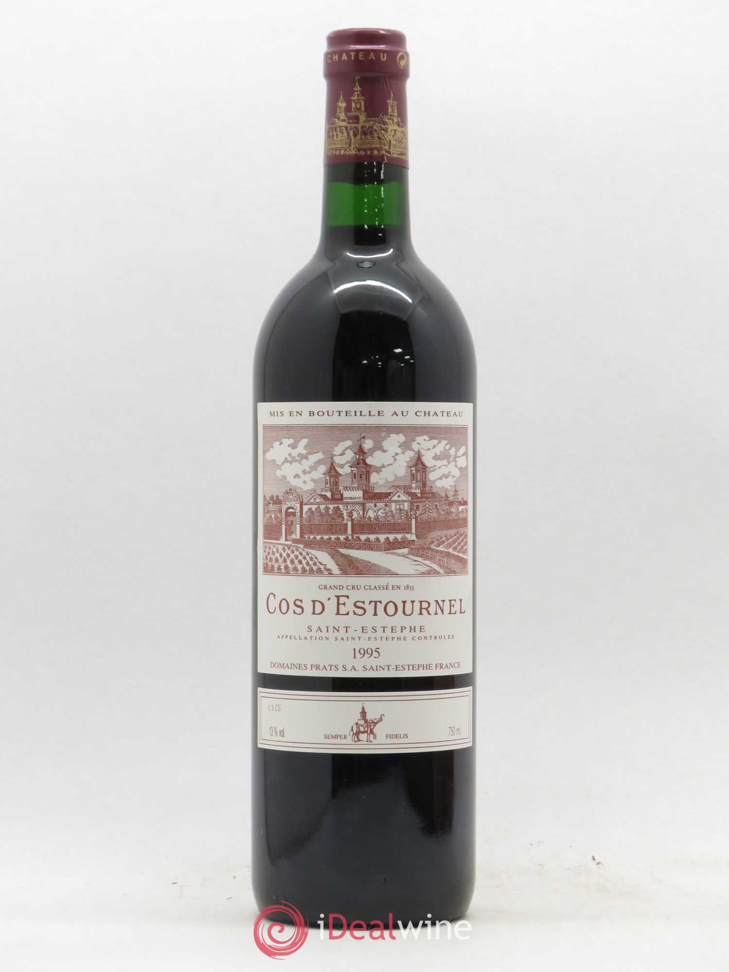 Cos d'Estournel 2ème Grand Cru Classé 1995 - Lot de 1 bouteille - 0
