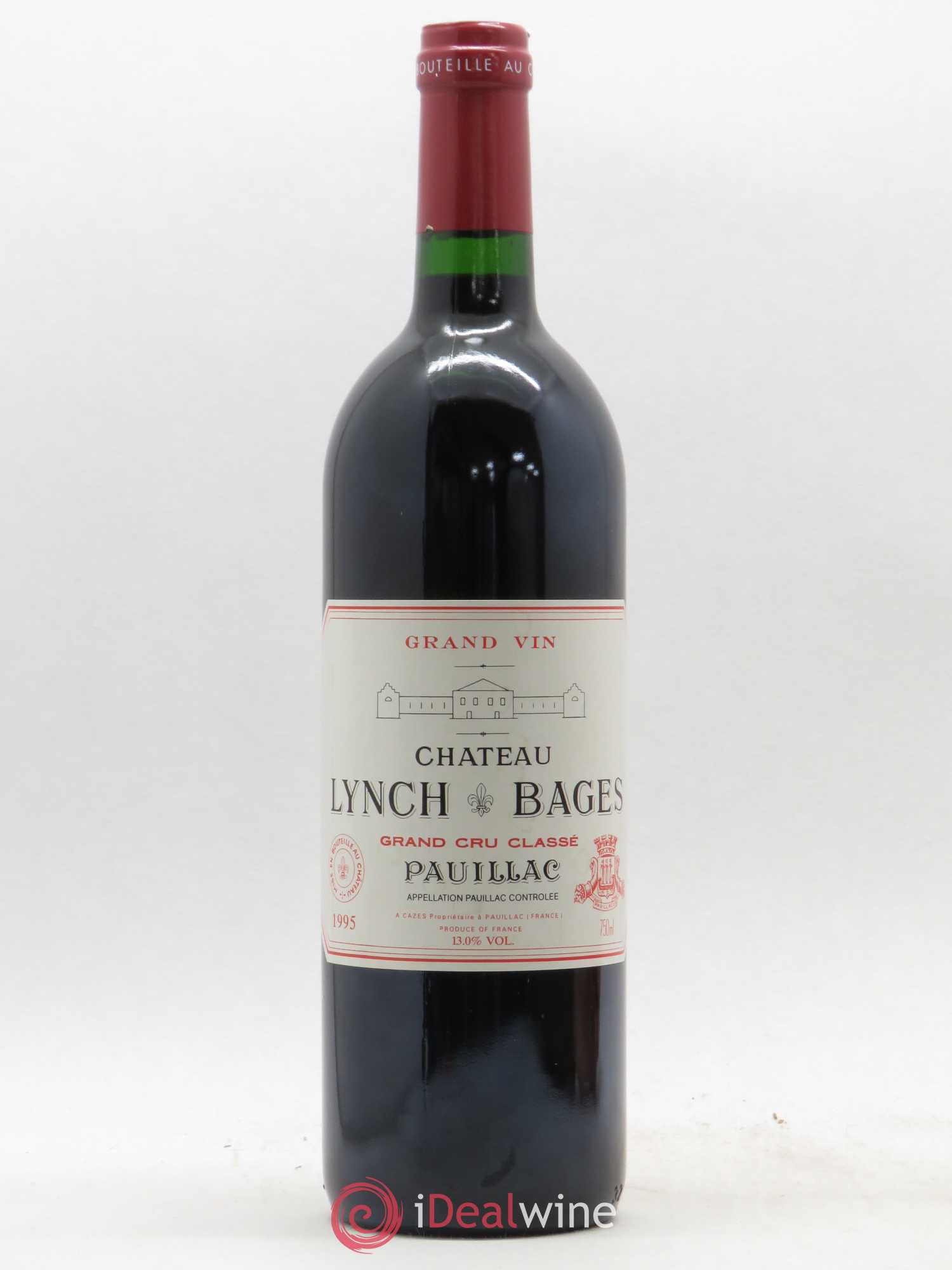 Château Lynch Bages 5ème Grand Cru Classé 1995 - Lot de 1 bouteille - 0