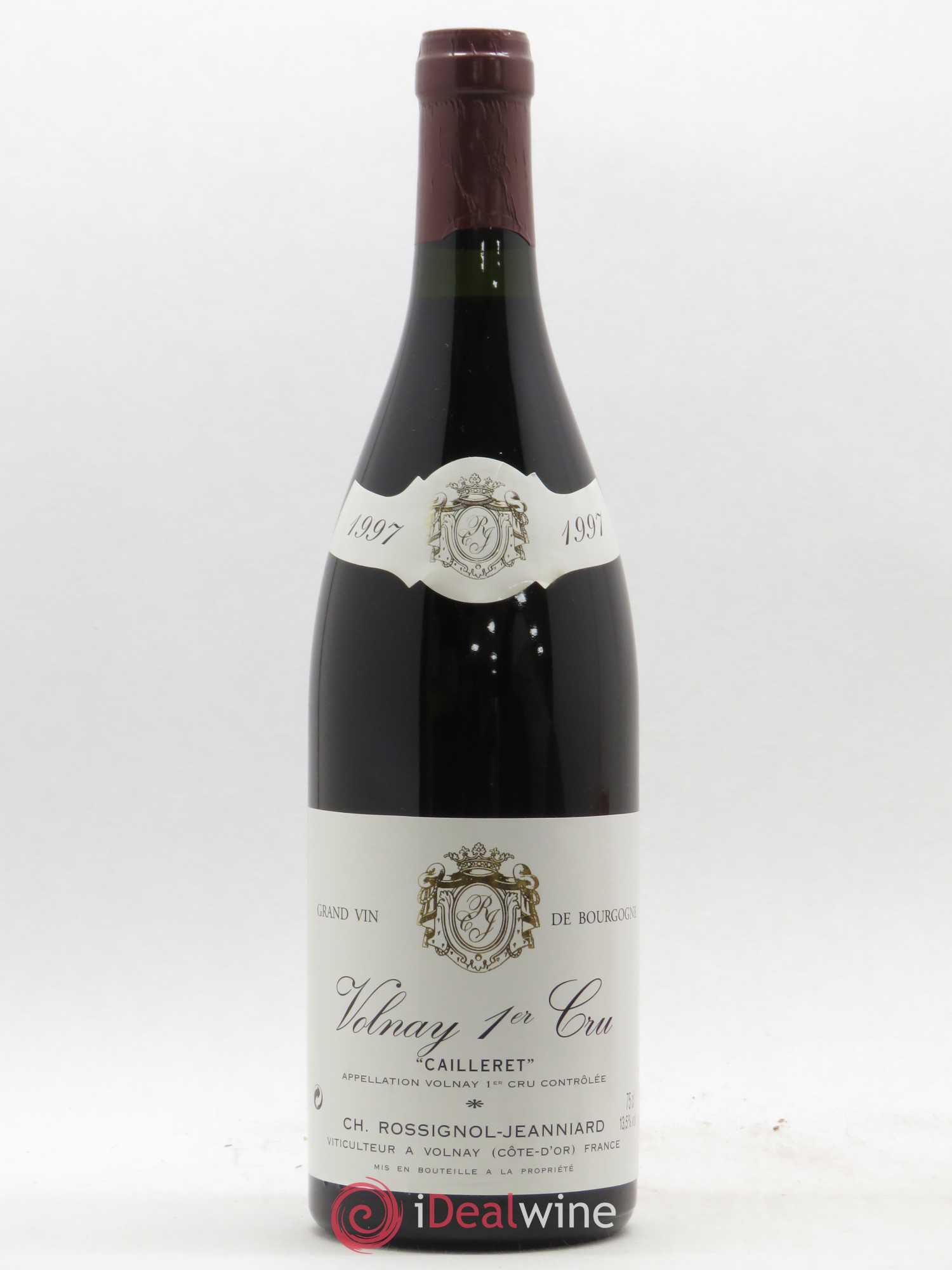 Volnay 1er Cru Cailleret Rossignol Jeanniard 1997 - Posten von 1 Flasche - 0
