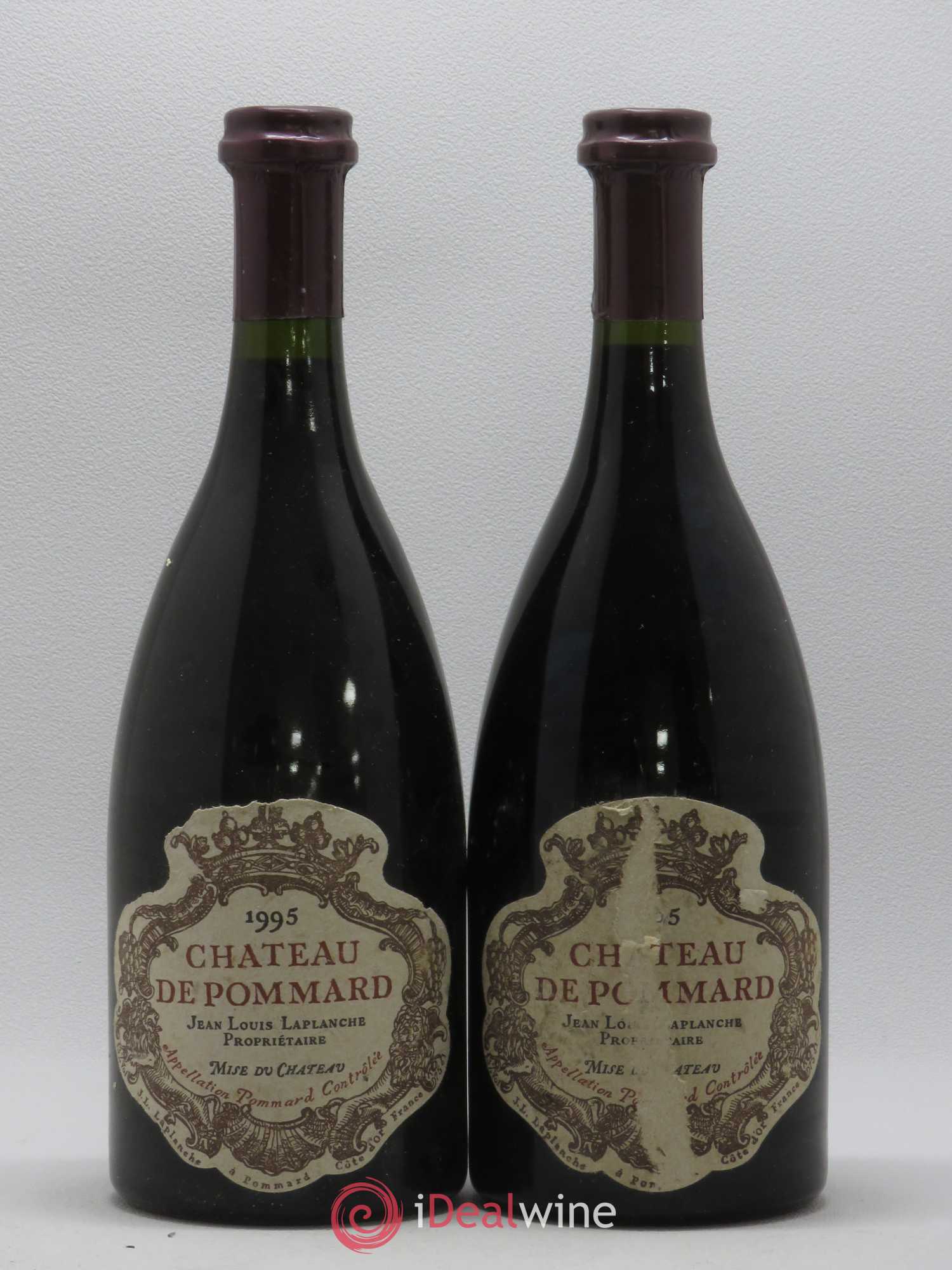 Pommard Château de Pommard 1995 - Lot de 2 bouteilles - 0