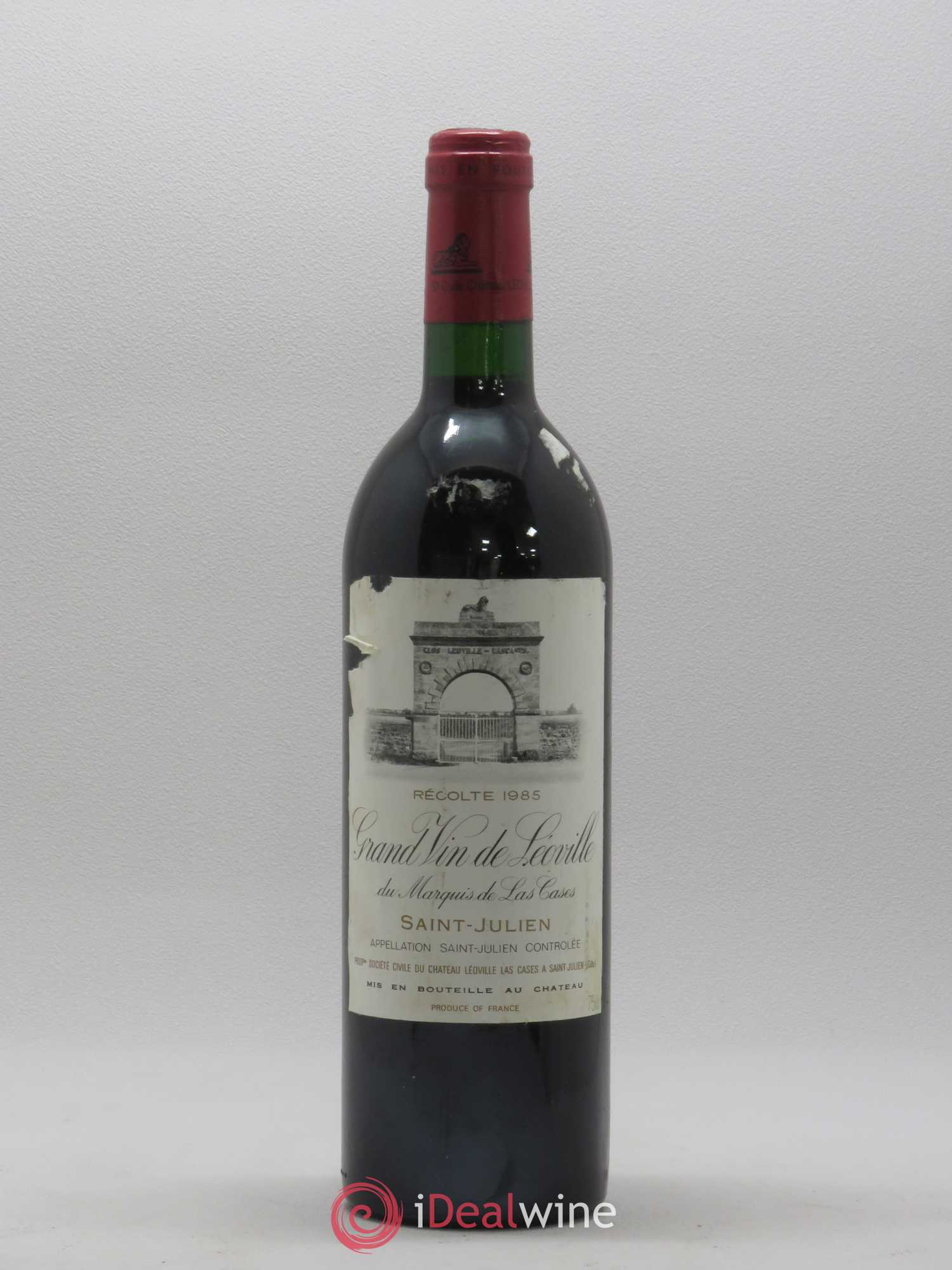 Château Léoville Las Cases 2ème Grand Cru Classé 1985 - Lotto di 1 bottiglia - 0