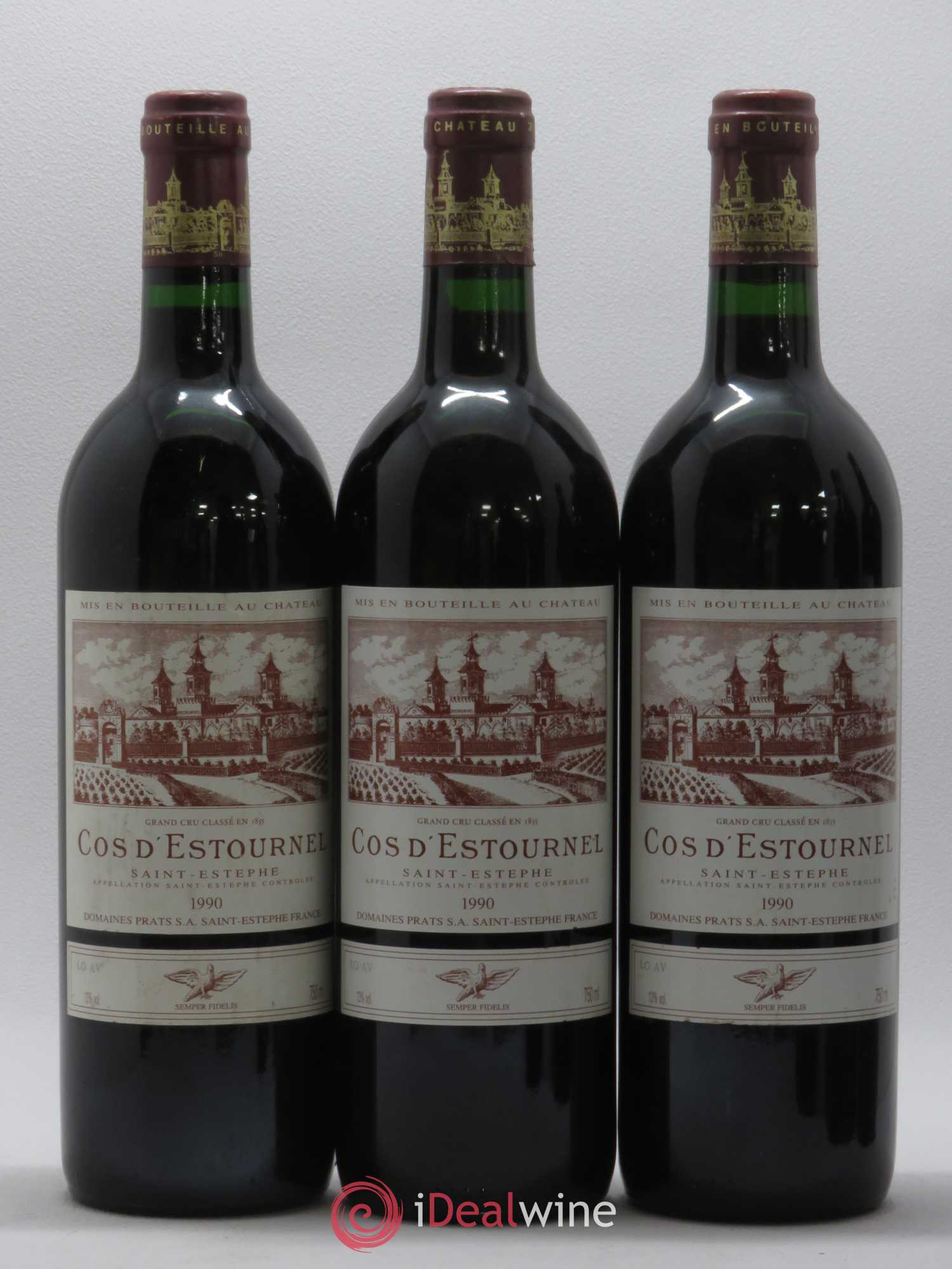 Cos d'Estournel 2ème Grand Cru Classé 1990 - Lot de 6 bouteilles - 1