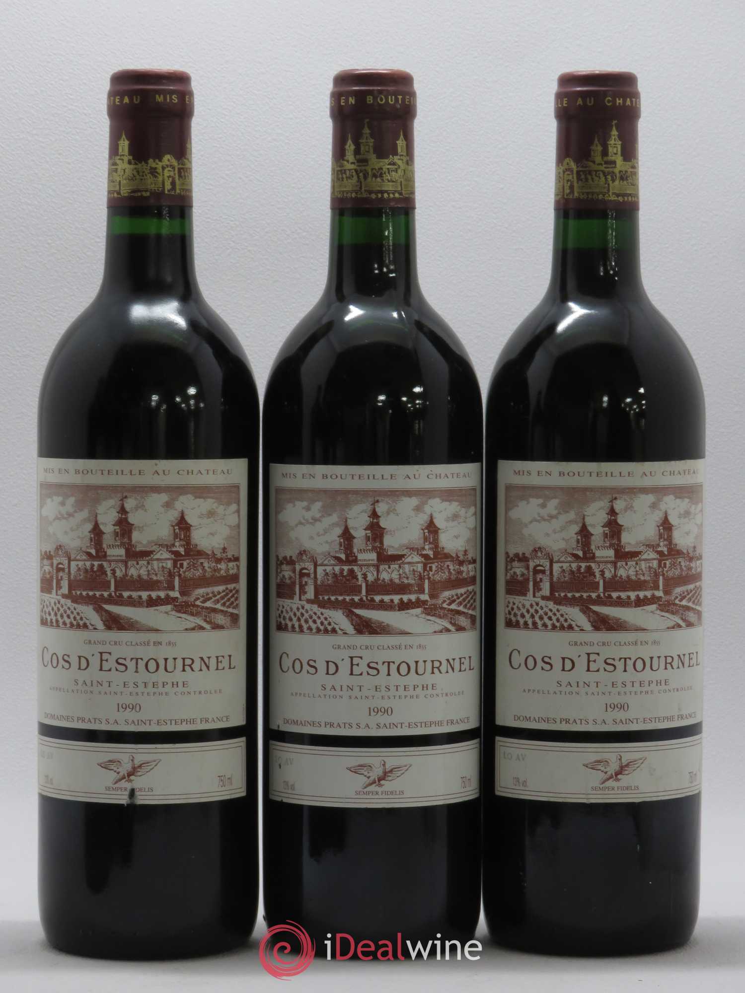 Cos d'Estournel 2ème Grand Cru Classé 1990 - Lot de 6 bouteilles - 2