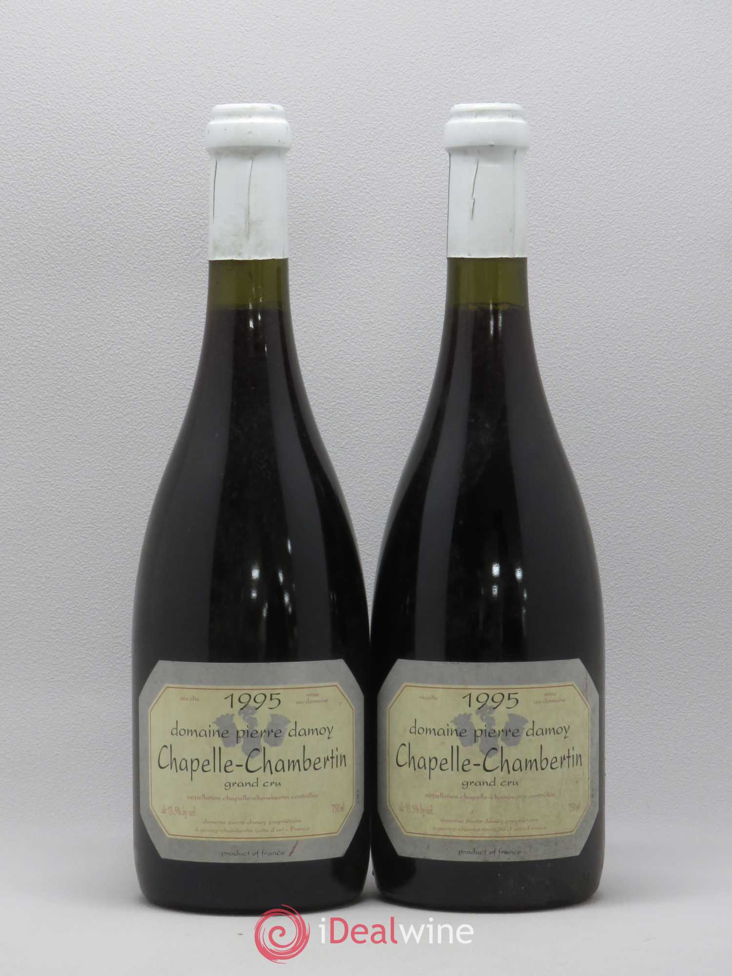 Chapelle-Chambertin Grand Cru Pierre Damoy 1995 - Lot de 2 bouteilles - 0
