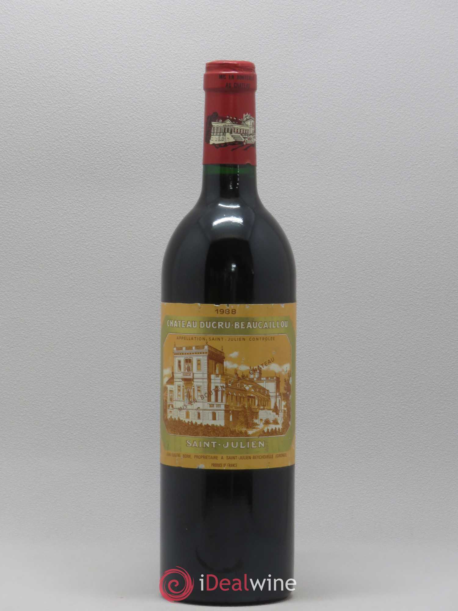 Château Ducru Beaucaillou 2ème Grand Cru Classé 1988 - Lot de 1 bouteille - 0