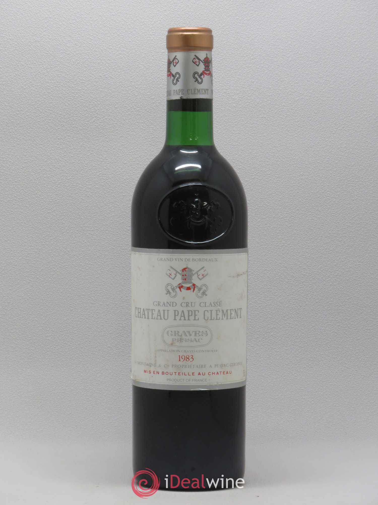 Château Pape Clément Cru Classé de Graves 1983 - Lot de 1 bouteille - 0