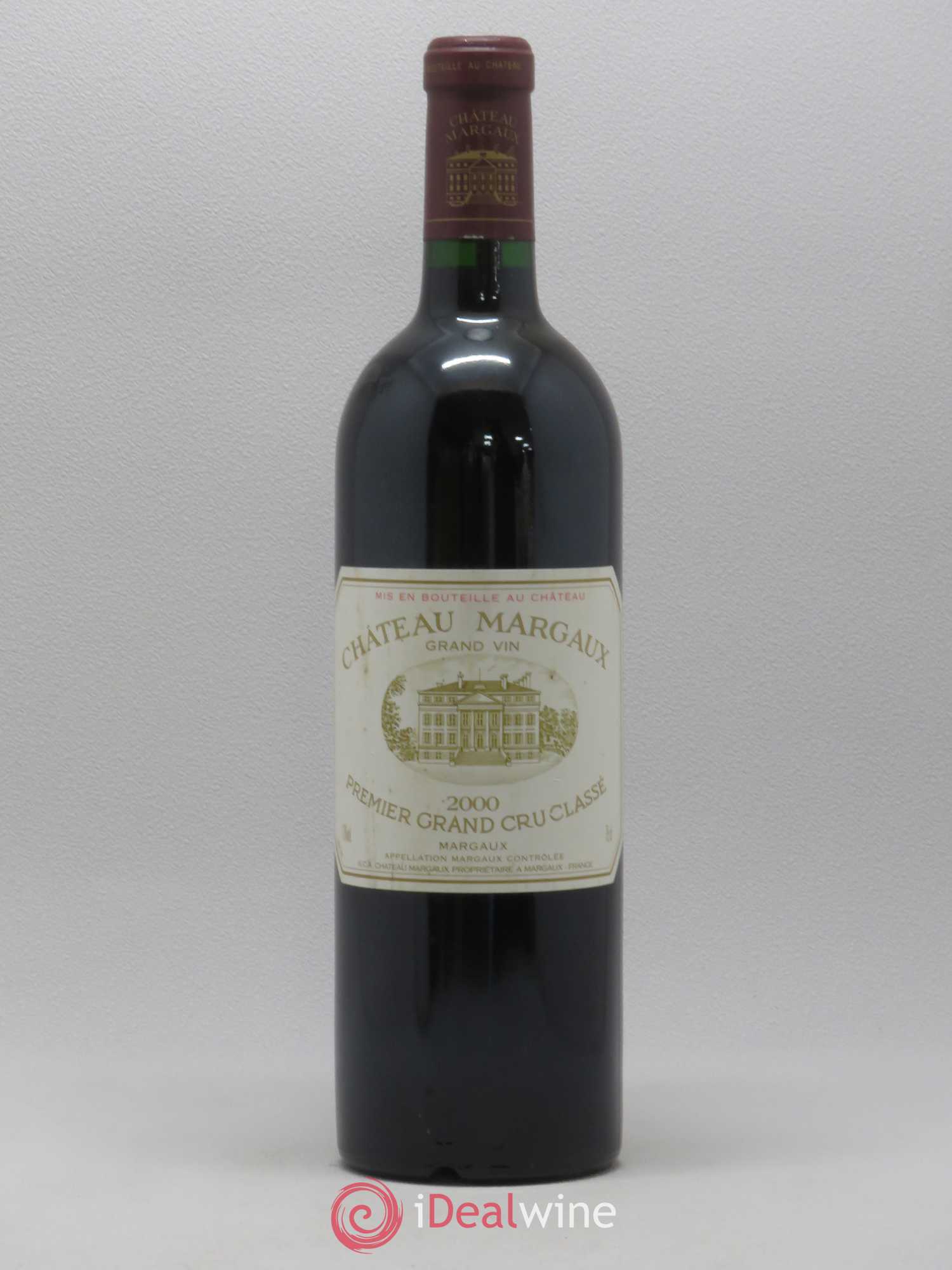 Château Margaux 1er Grand Cru Classé 2000 - Lot de 1 bouteille - 0