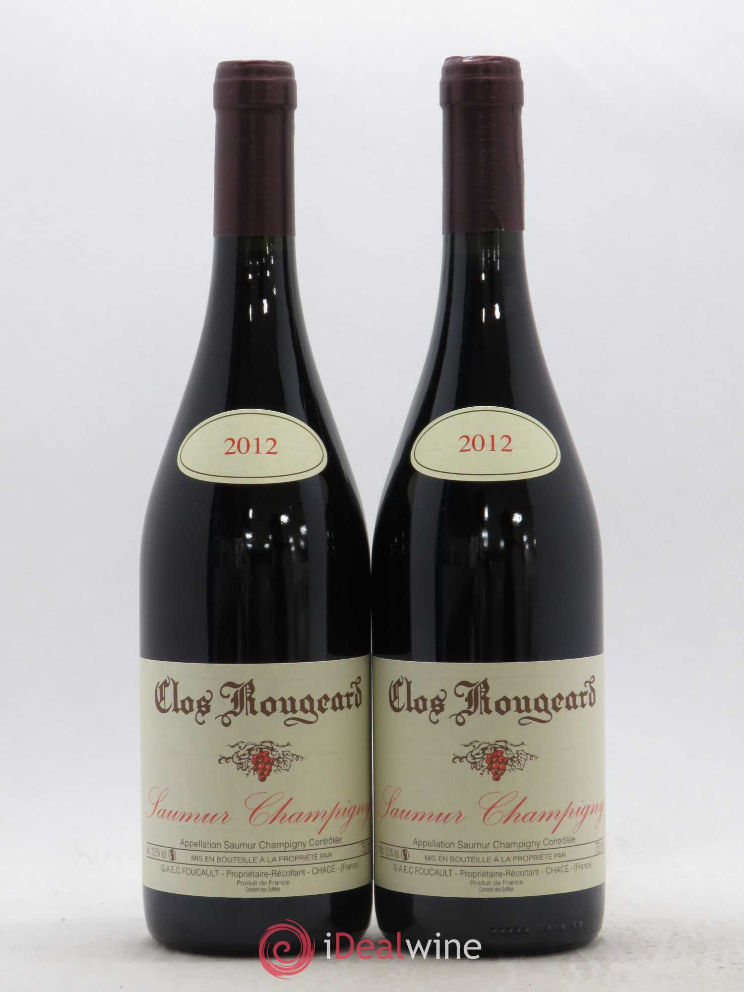 Saumur-Champigny Clos Rougeard 2012 - Lot de 2 bouteilles - 0