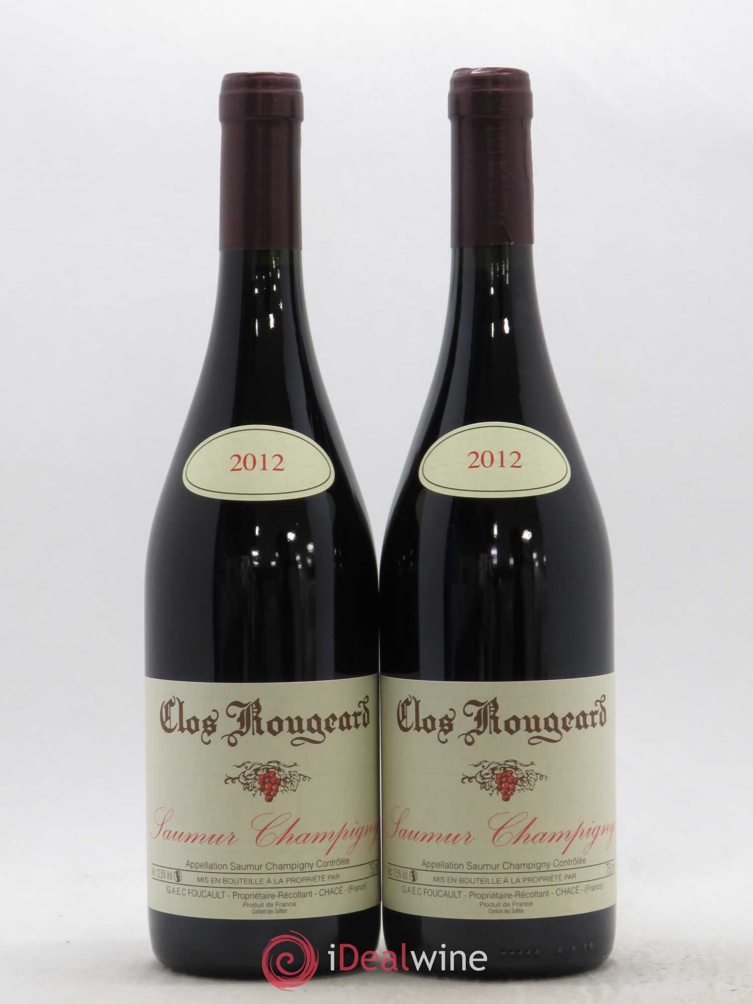 Saumur-Champigny Clos Rougeard 2012 - Lot de 2 bouteilles - 0