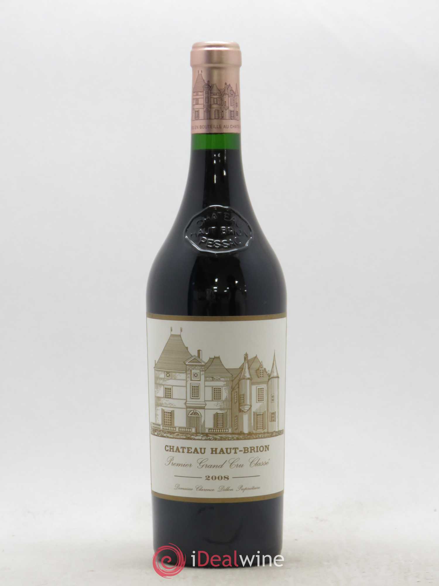 Château Haut Brion 1er Grand Cru Classé 2008 - Lot de 1 bouteille - 0